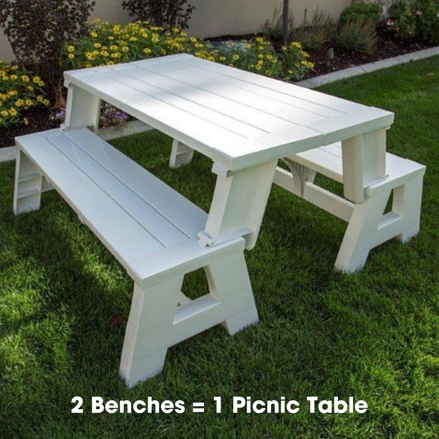 Convert A Bench  Gen I White