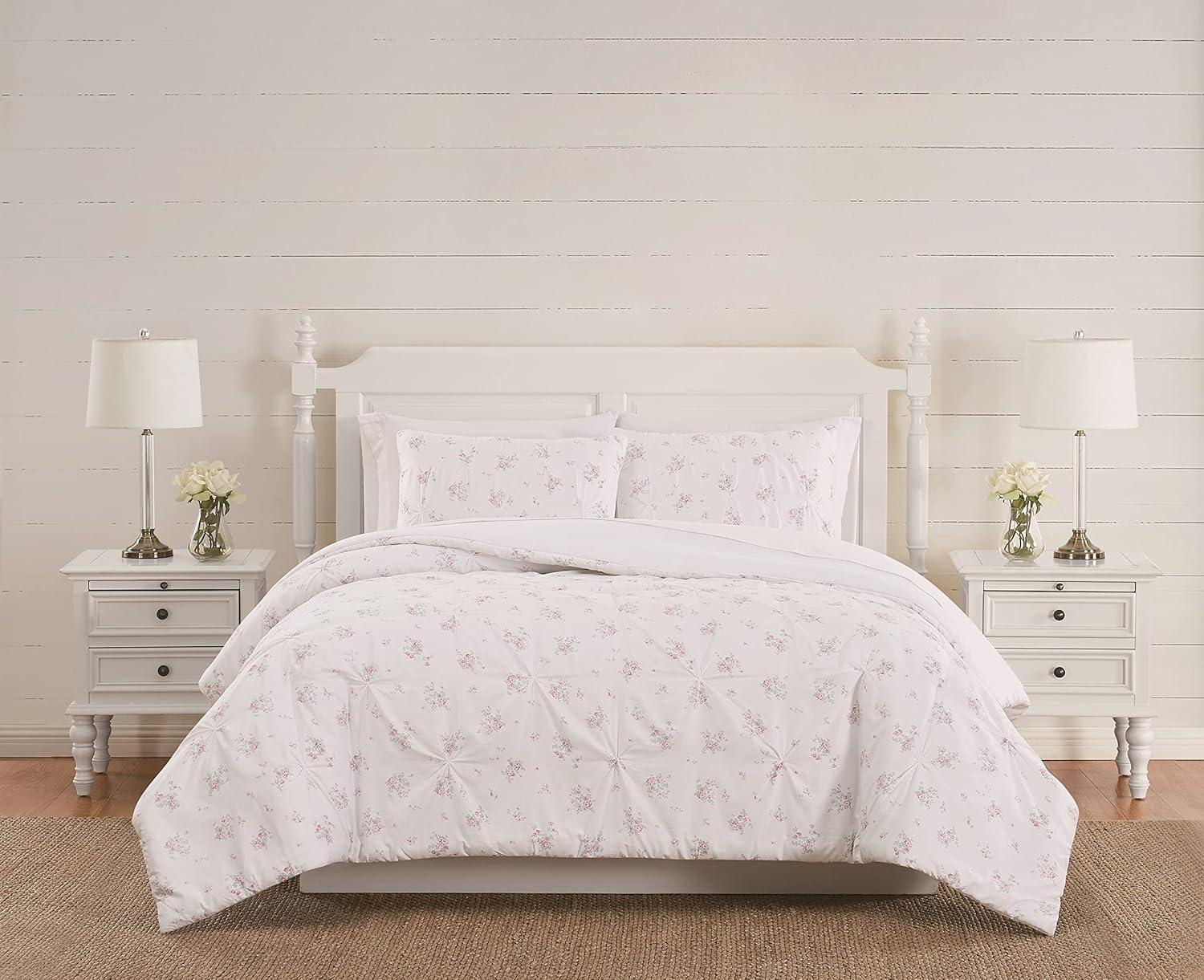 Rosebury Cotton Floral Comforter Set