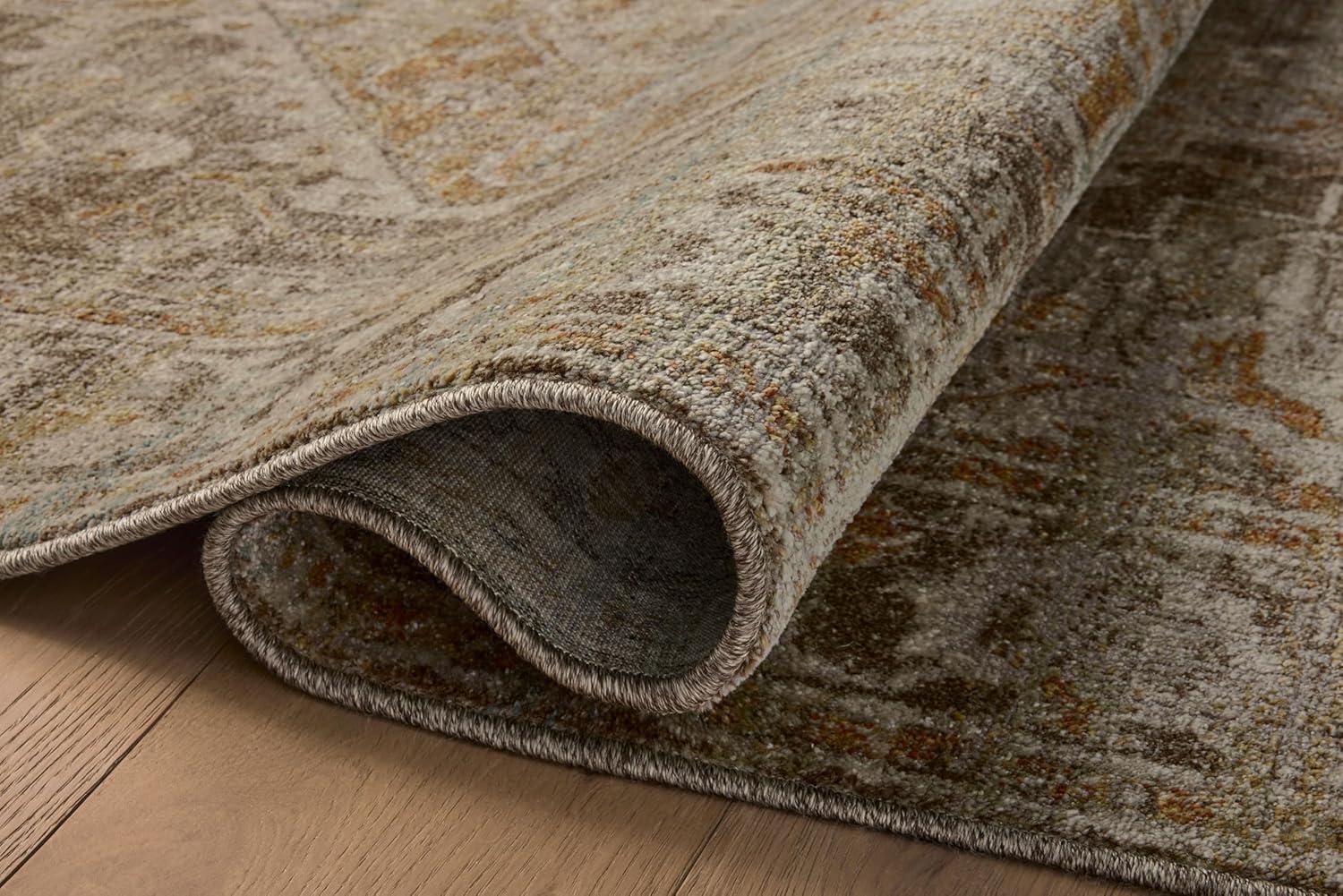 Magnolia Home by Joanna Gaines x Loloi Mona Brown Area Rug