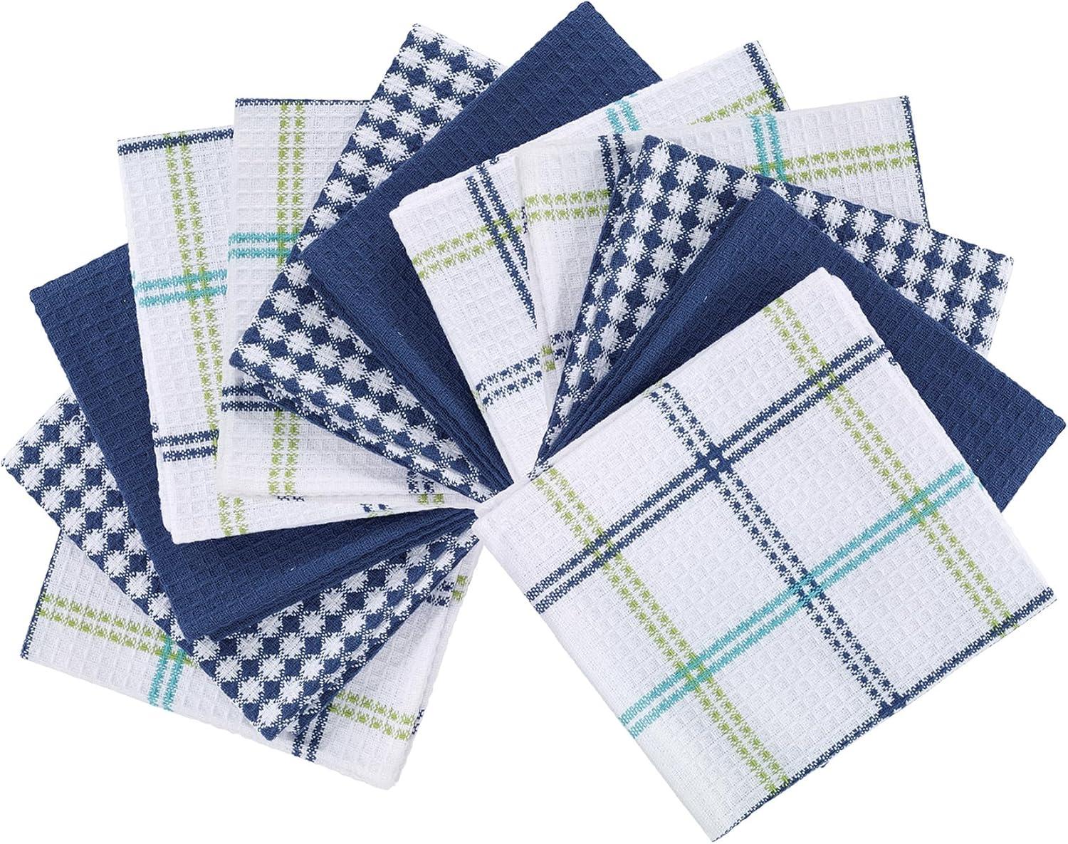 T-fal Flat Waffle Kitchen Dishcloth Set