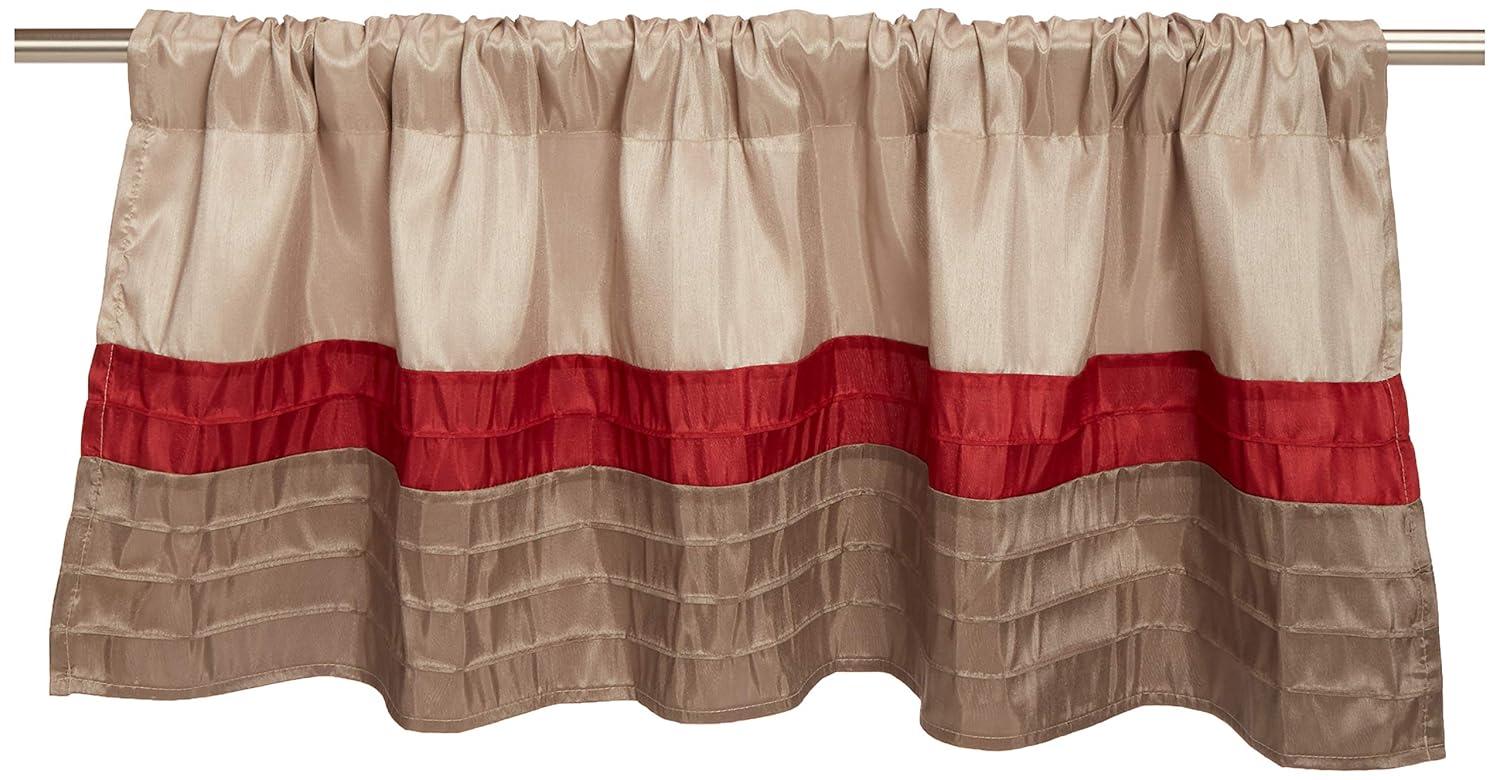 Madison Park Amherst Polyoni Pintuck Single Window Valance