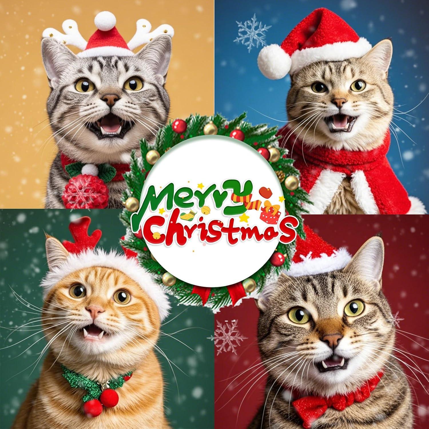 Barelove Cat Scratching Post Tower, Tall Cat Scratch Post, Natural Sisal Rope Scratcher Posts Refill for Indoor Cats, Carpet Cat Scratching Post with Replaceable Toys, Sturdy Base (Grey)