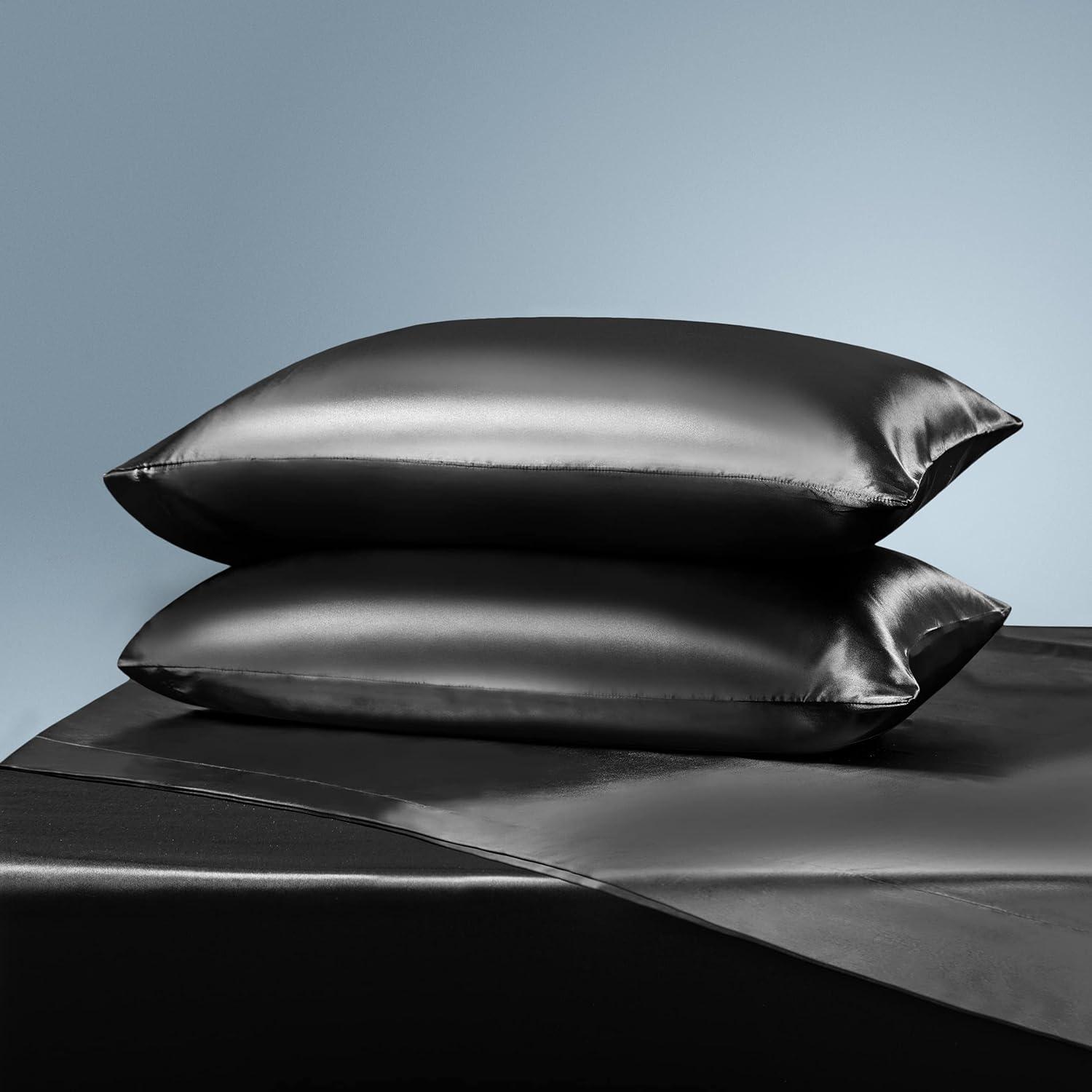 Bare Home Satin Sheet Set