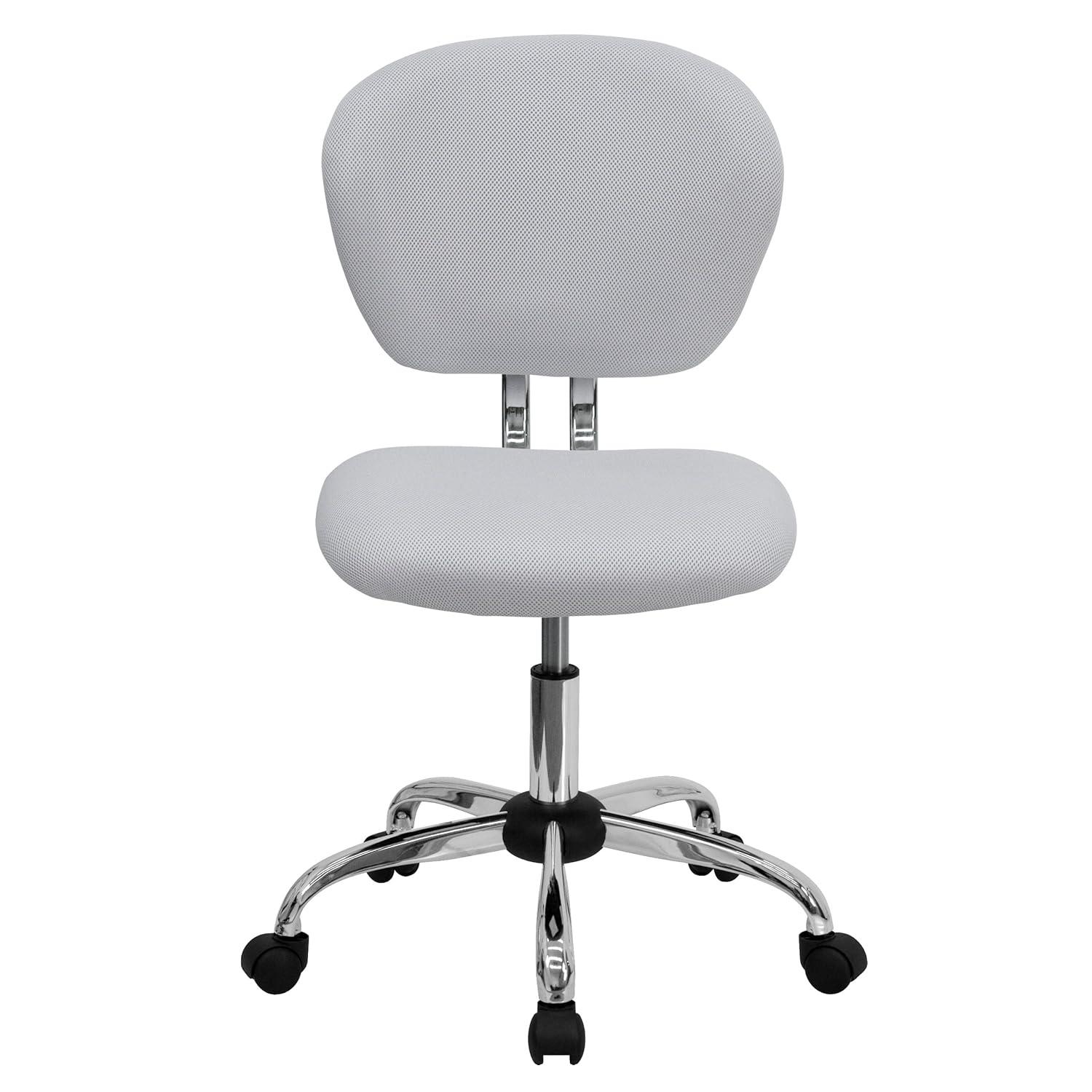 Flash Furniture Beverly Mid-Back Swivel Mesh Office Chair with Padded Seat by Flash Furniture | Wayfair