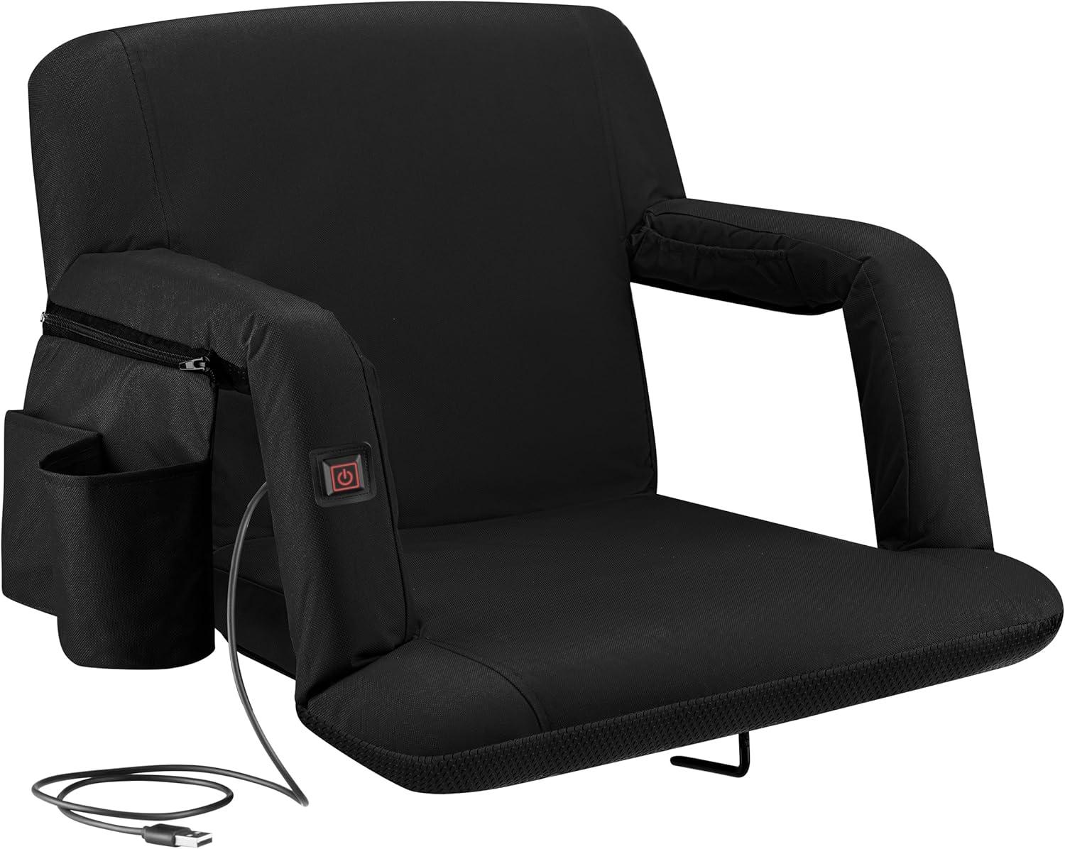 Upholstered Heated Massage Chair