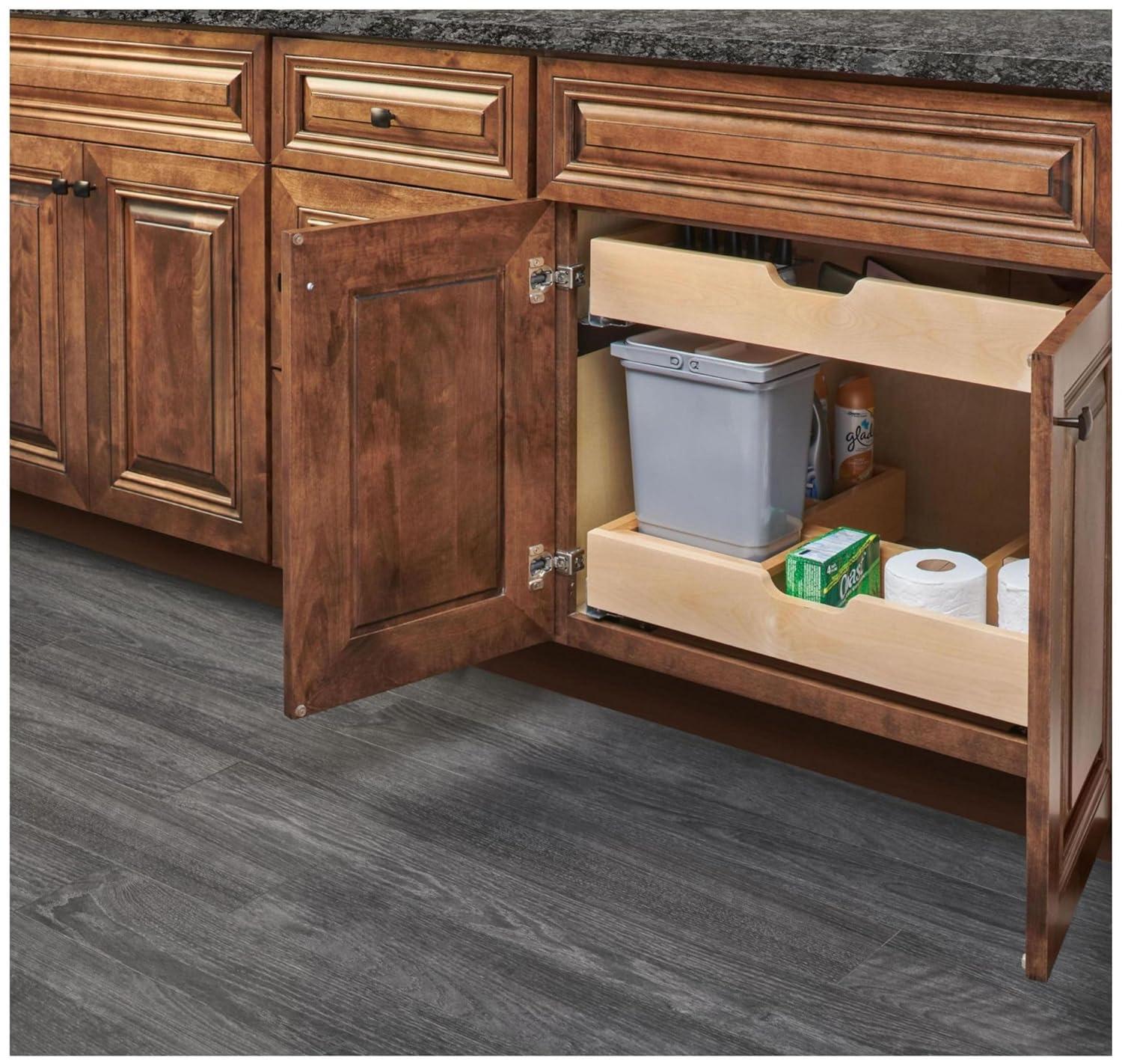 Rev-A-Shelf Rev-A-Shelf Wood Vanity Sink Cabinet Pull Out Organizer