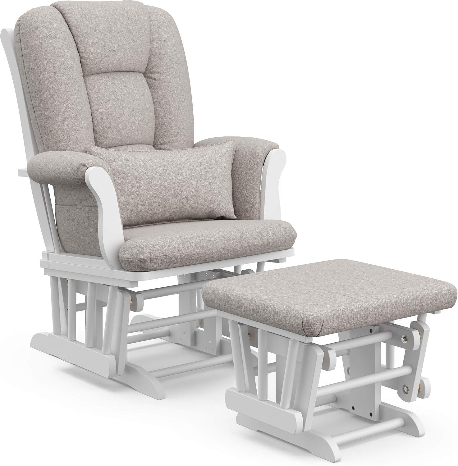 Tuscany Rocking Chair Glider with Ottoman
