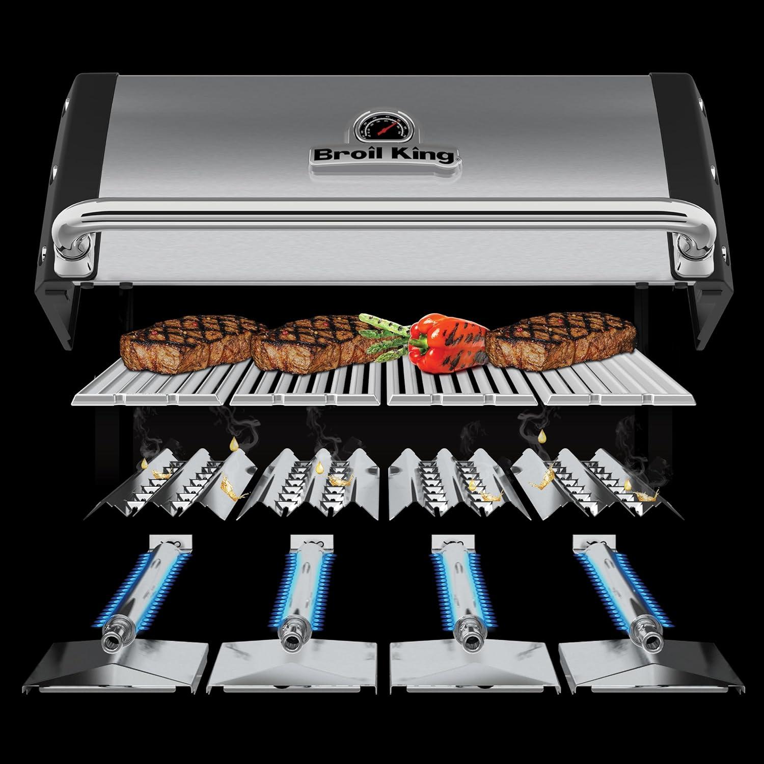 Broil King Regal S 520 5-Burner Built-InGrill Head