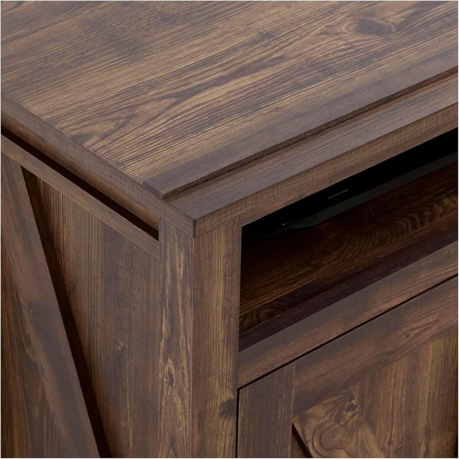 Ameriwood Home Farmington Electric Fireplace Console for TVs up to 60", Rustic