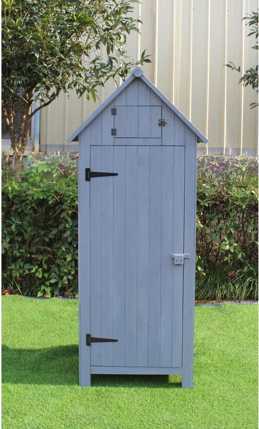 Hanover 2 ft. 5 in. W x 2 ft D Solid Wood Storage Shed