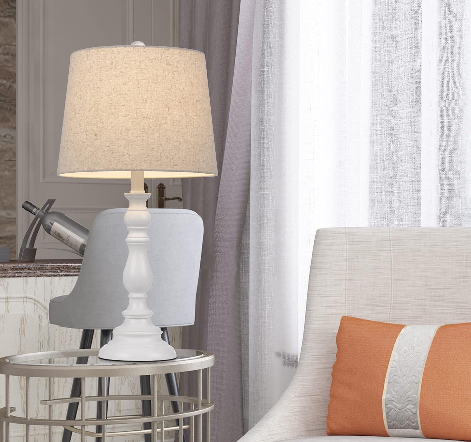 Cal Lighting 60W Chester Resin Table Lamp