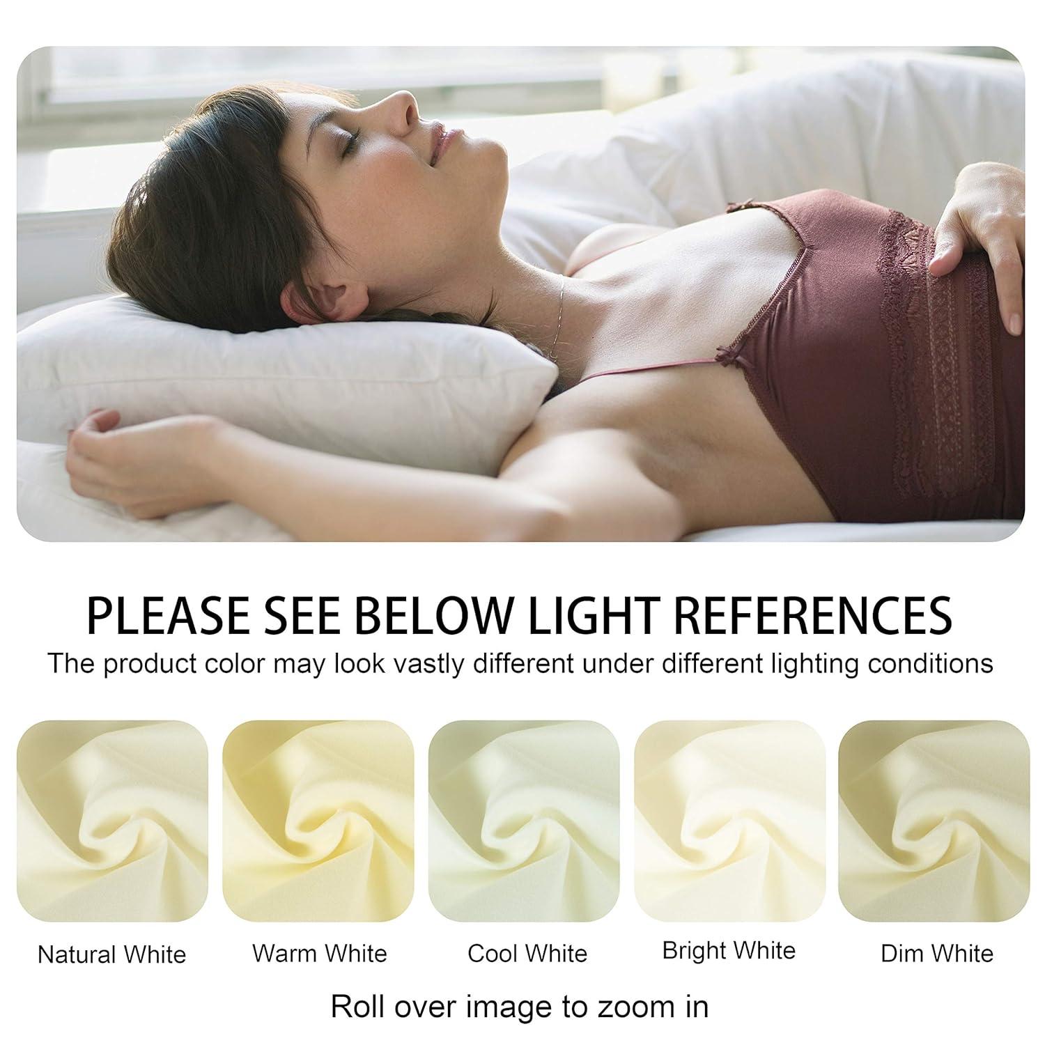 NTBAY Egyptian-Quality Cotton Sham Covers, 500 Thread Count Cotton Sateen Square Pillow Covers - NTBAY (Set of 2)
