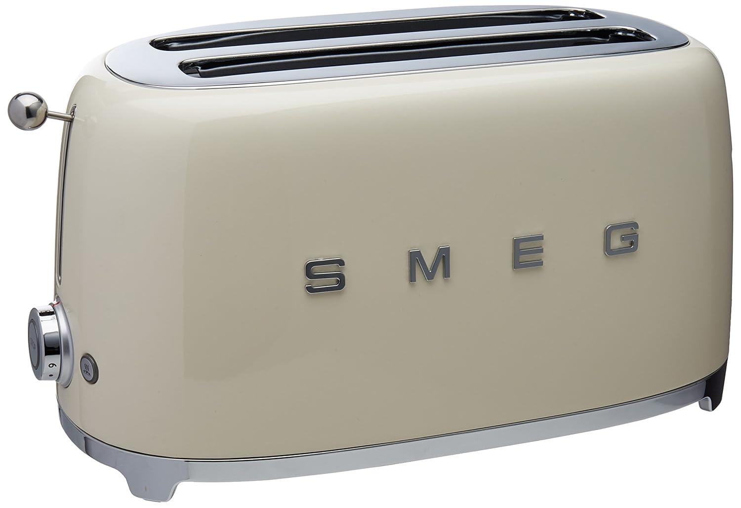 SMEG Cream 4-Slice Toaster