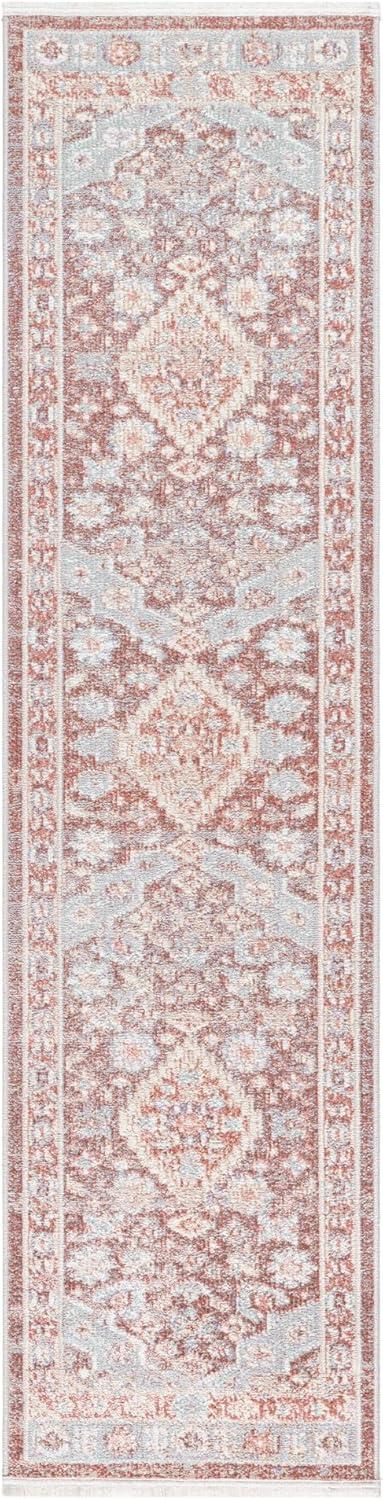 Town & Country Everyday Rein Everwash Non-Slip Backing Washable Area Rug Brown/Grey