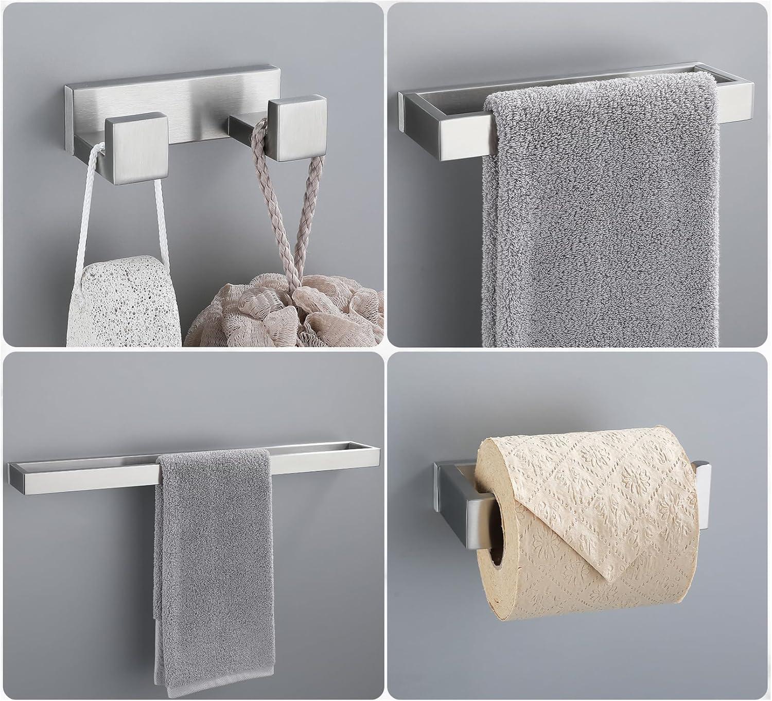 4 - Piece Bathroom Hardware Set