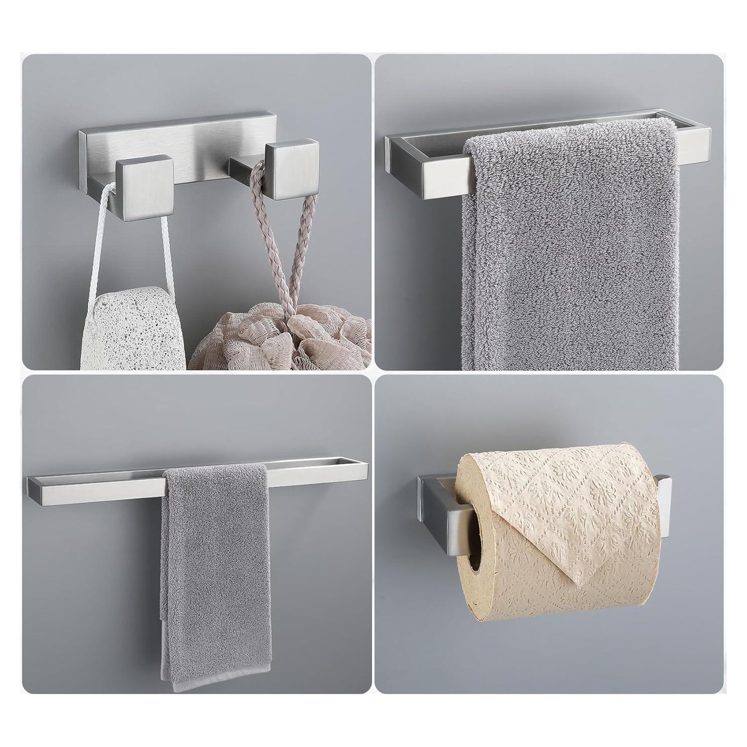 4 - Piece Bathroom Hardware Set