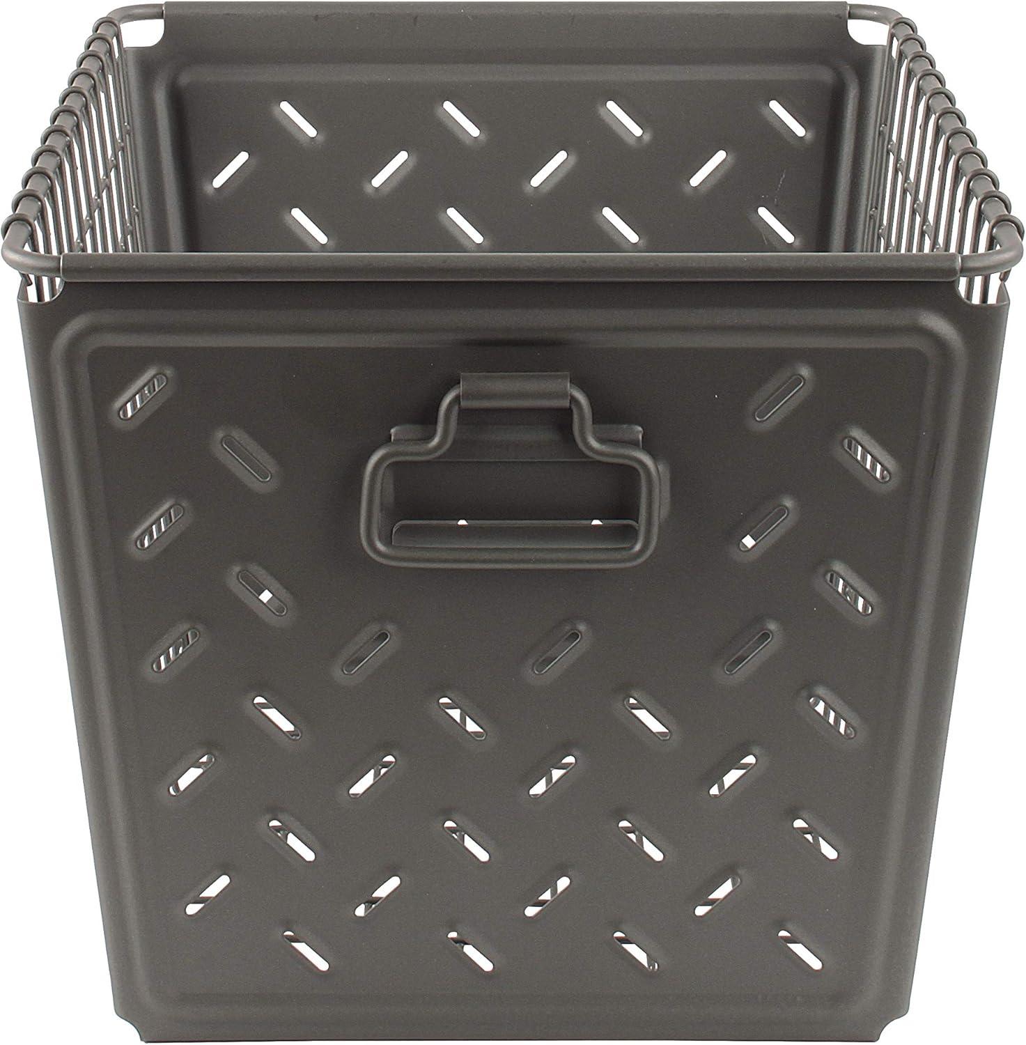 Spectrum Diversified Macklin Medium Basket Dark Silver