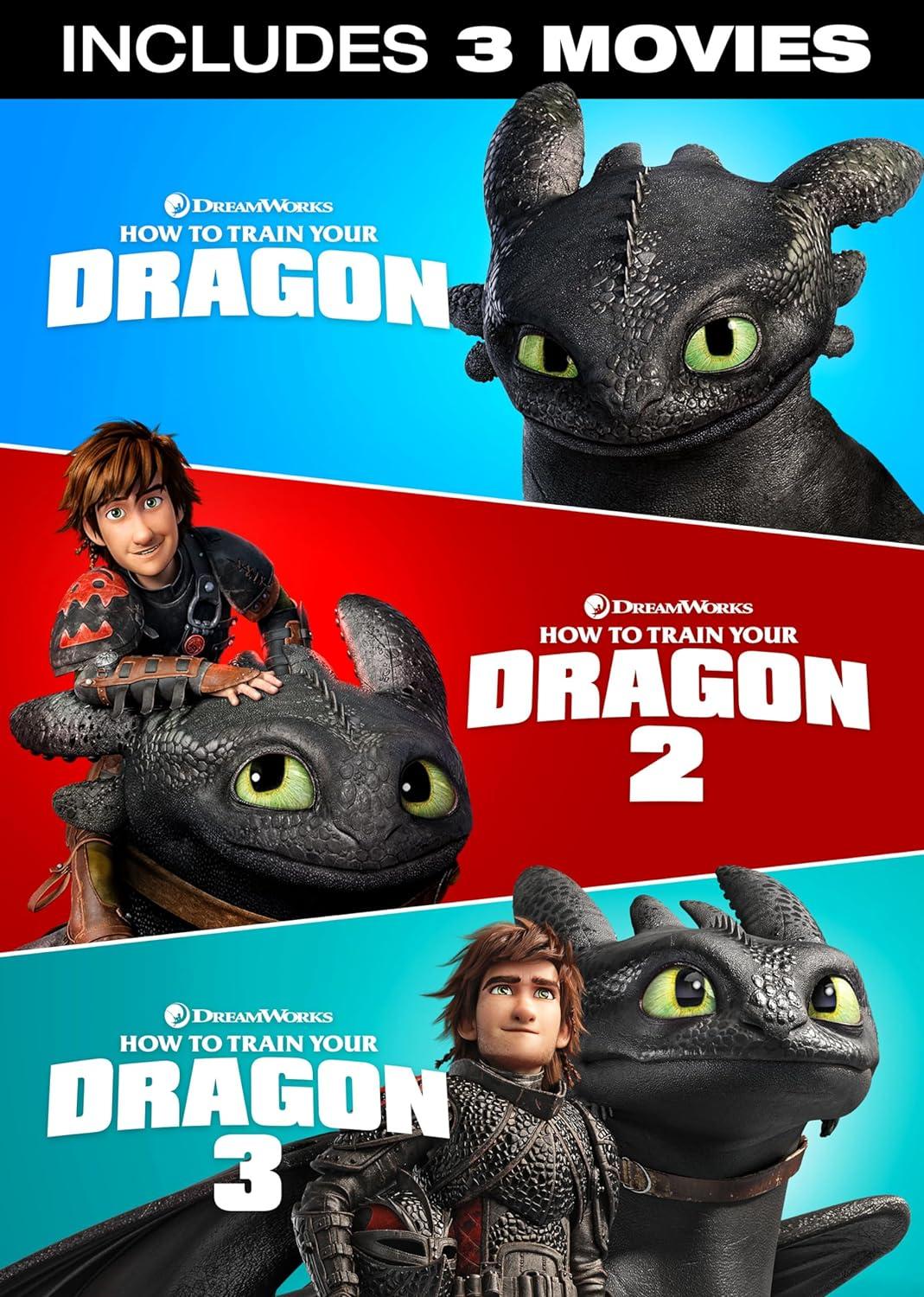 How to Train Your Dragon 3-Movie Collection (DVD)