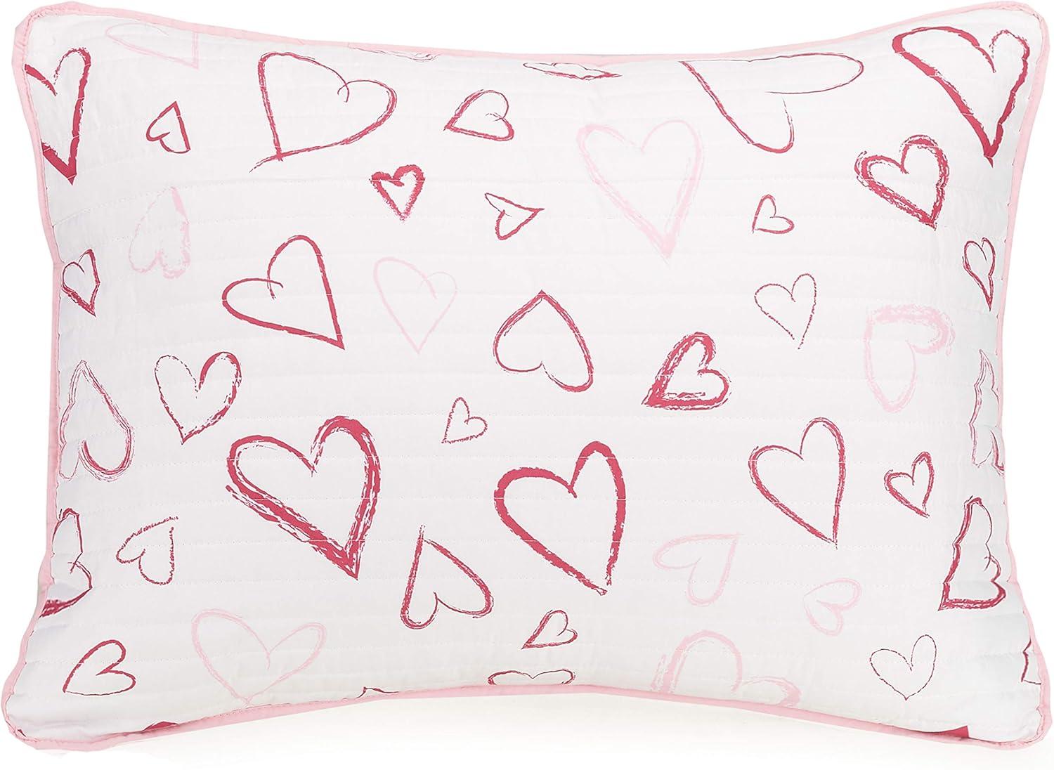 Desiree Heart Reversible Quilt Set