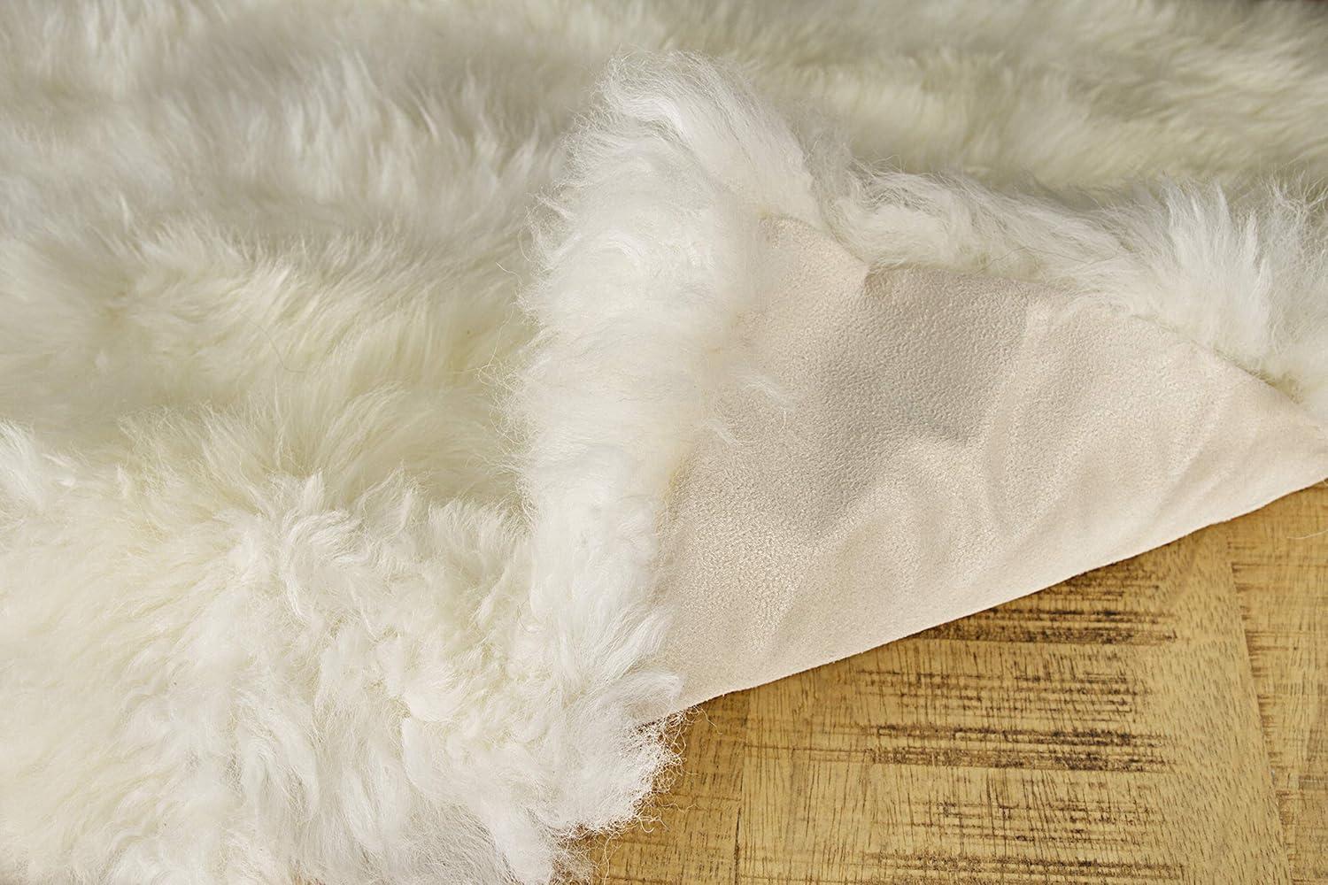 Natural New Zealand Sheepskin Pillow | Natural | 18"x18"