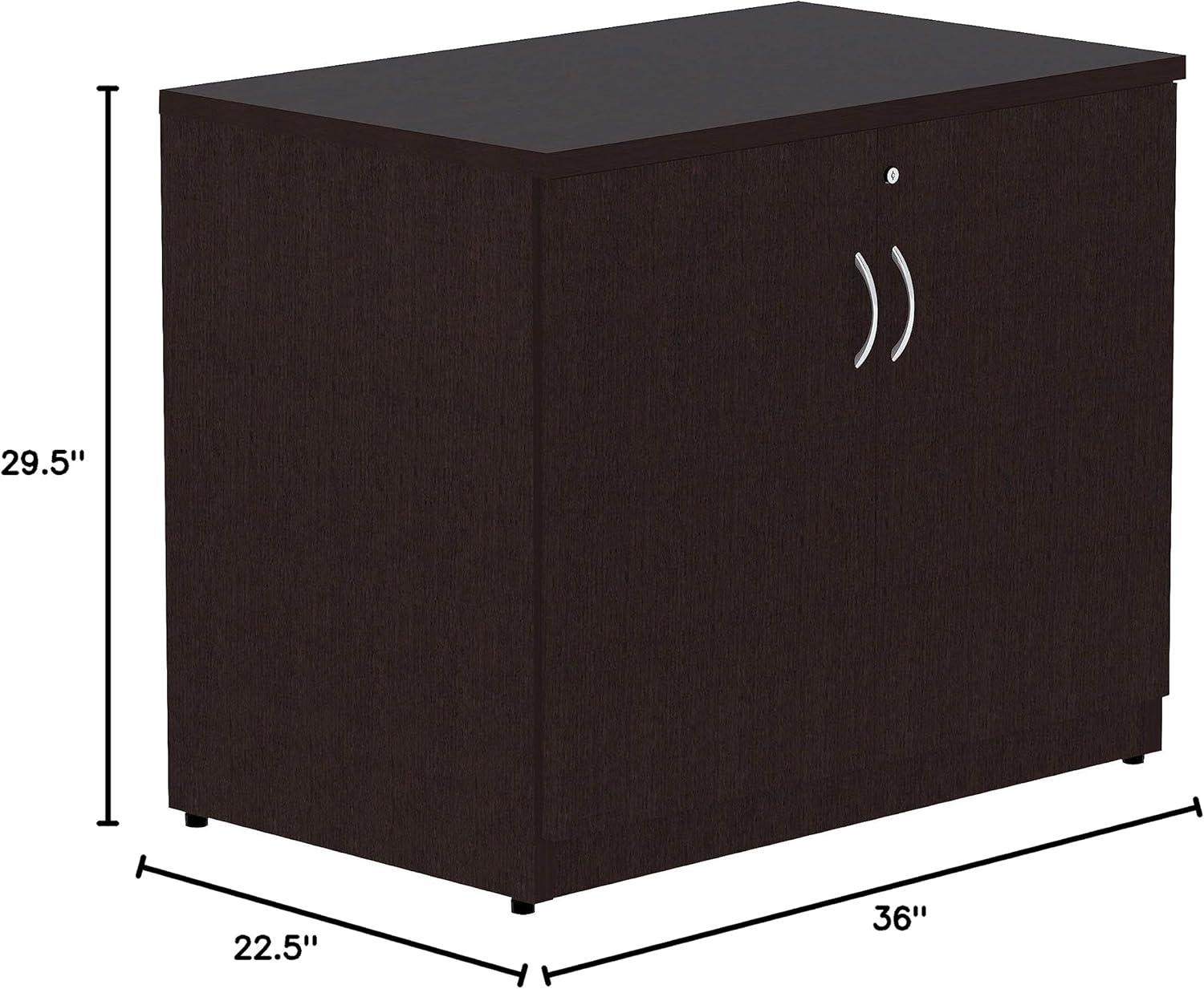 Essentials Series 36'' Wide 1 - Shelf Credenza