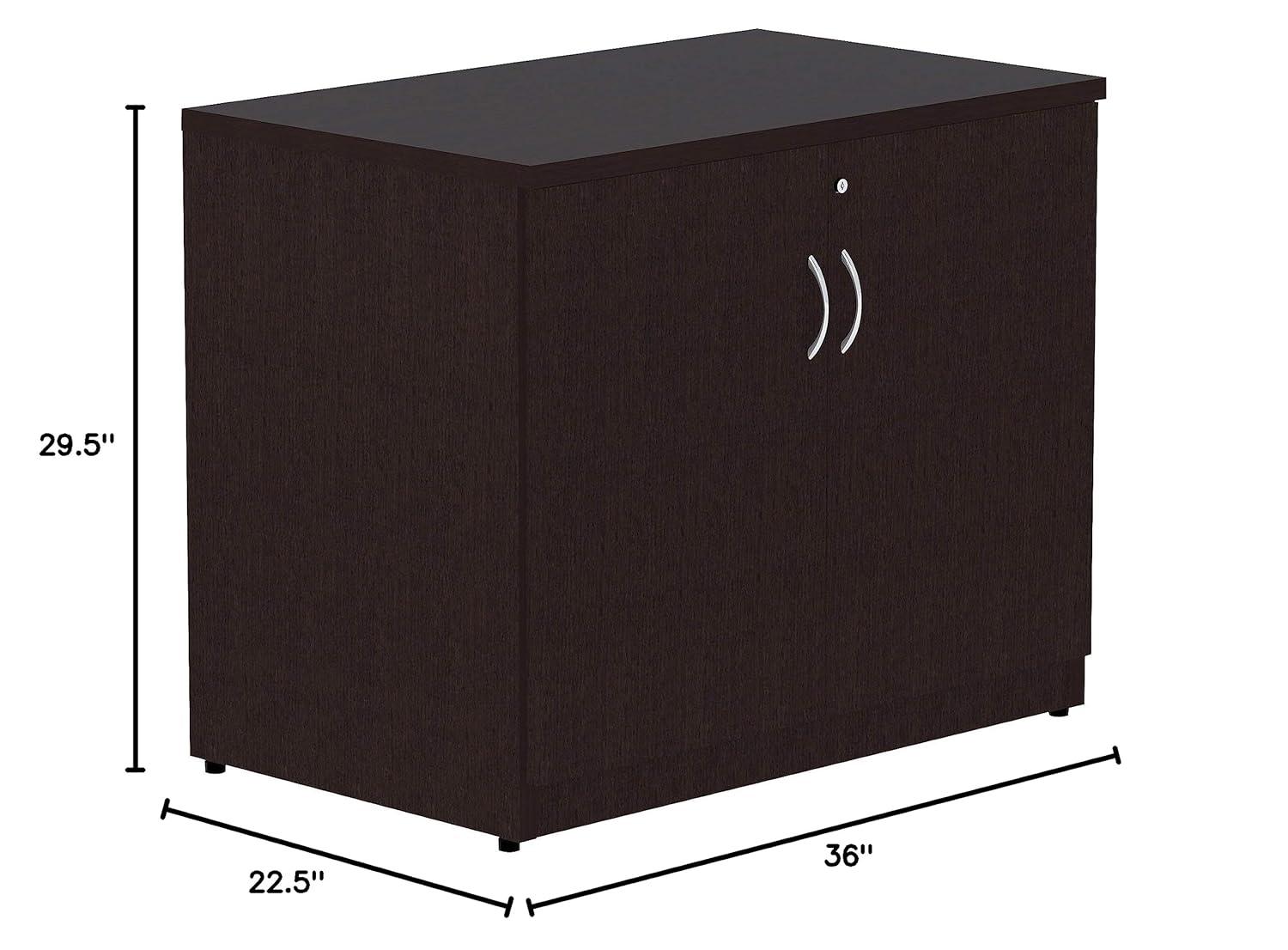 Essentials Series 36'' Wide 1 - Shelf Credenza