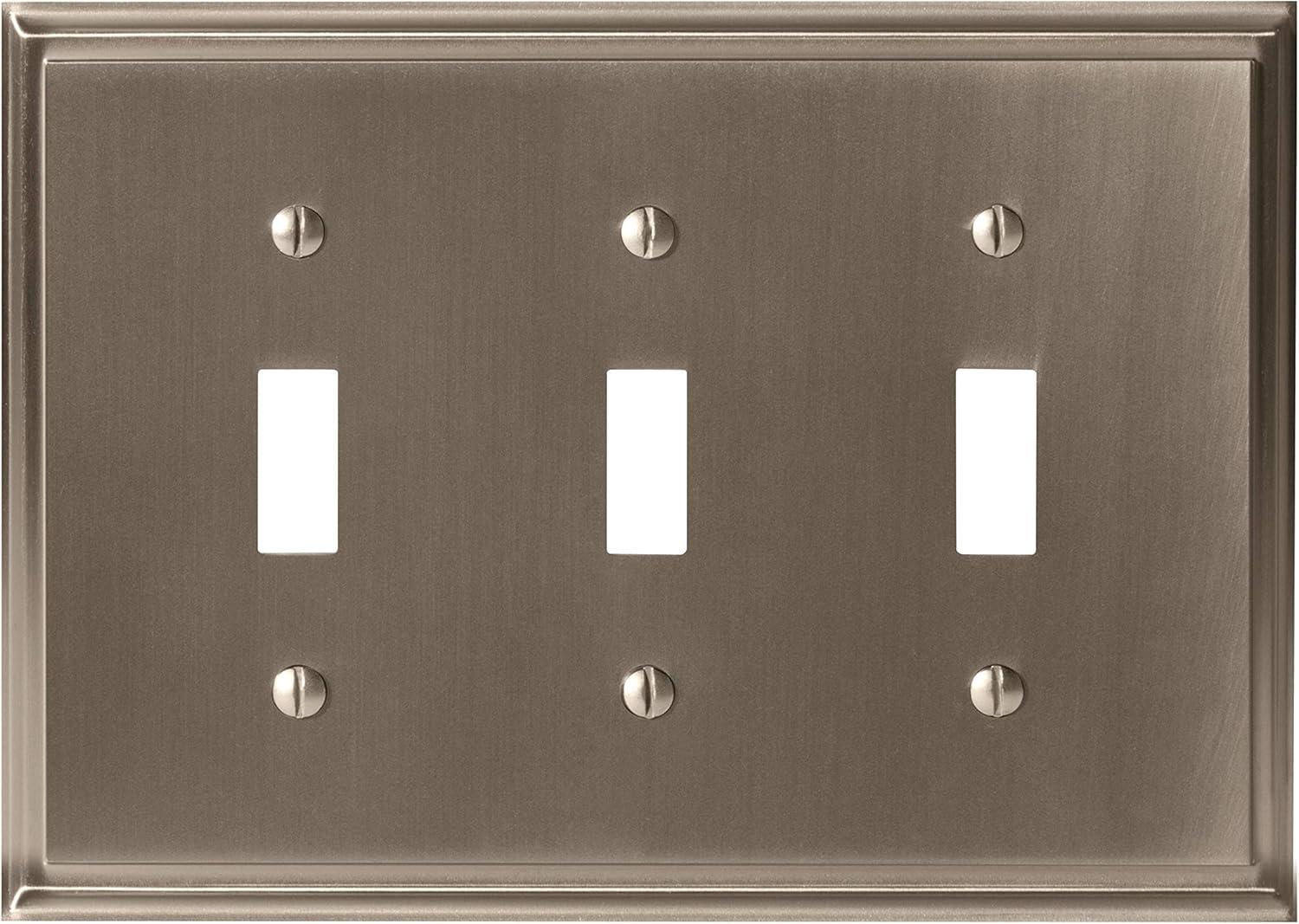Candler 3-Gang Toggle Light Switch Wall Plate