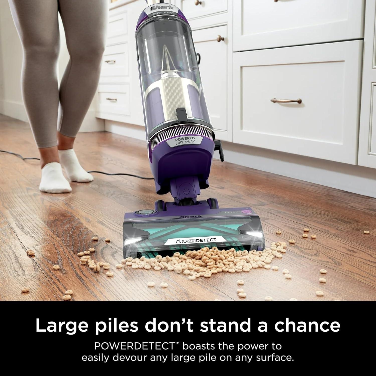 Shark ® POWERDETECT Upright Vacuum with DuoClean Detect Technology