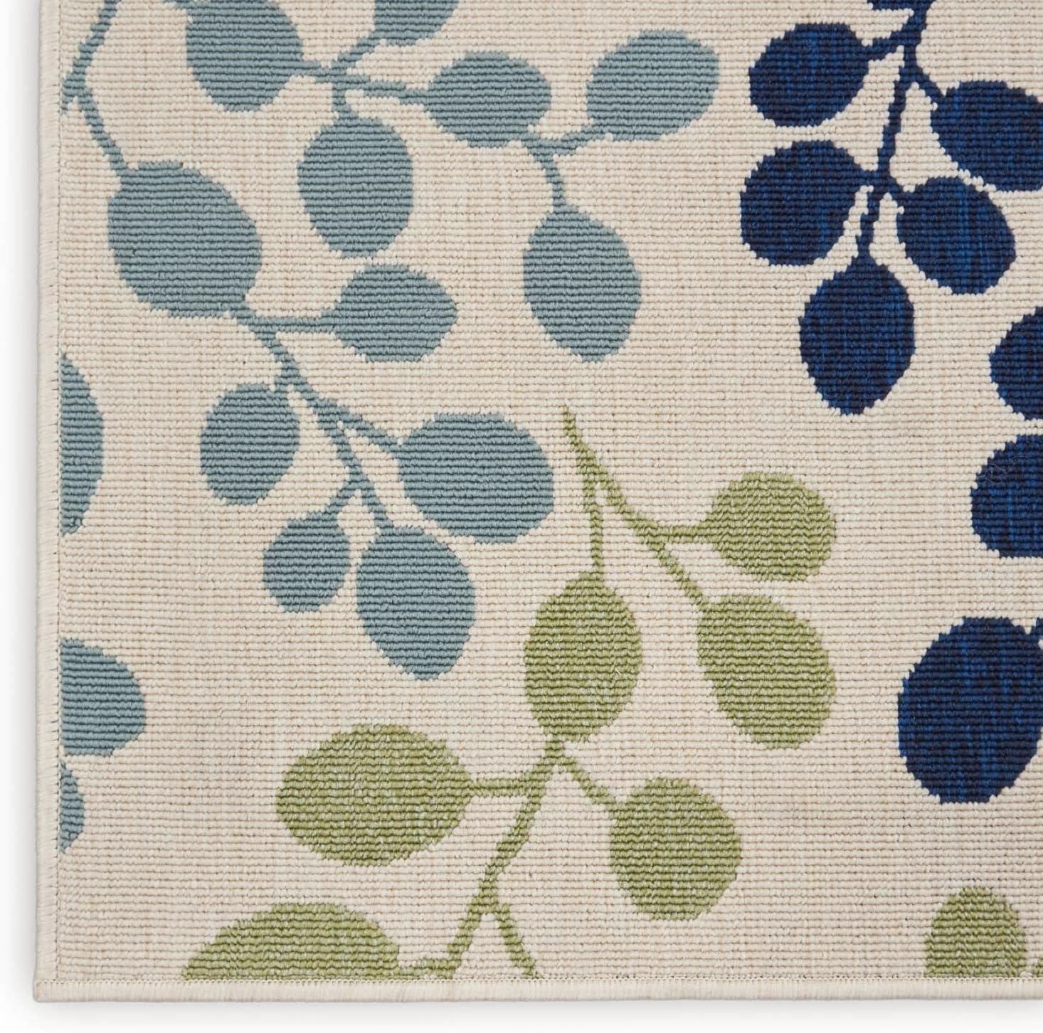 Nourison Caribbean Ivory Indoor/Outdoor Area Rug