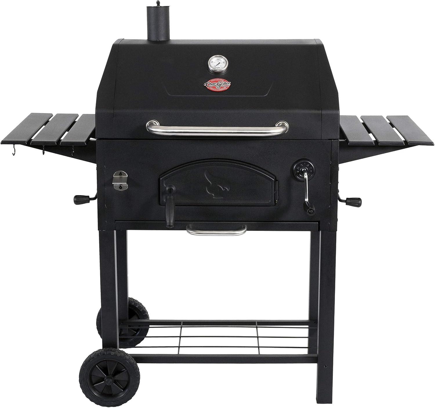 Char-Griller 54'' W Barrel Charcoal Grill