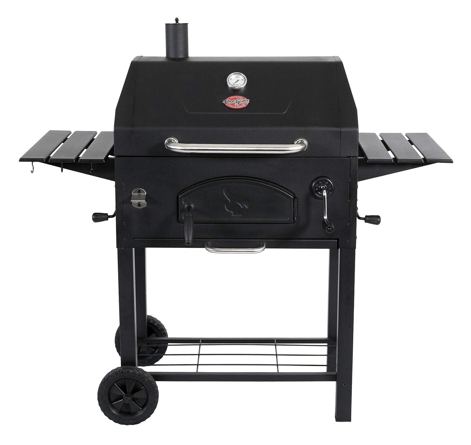 Char-Griller 54'' W Barrel Charcoal Grill