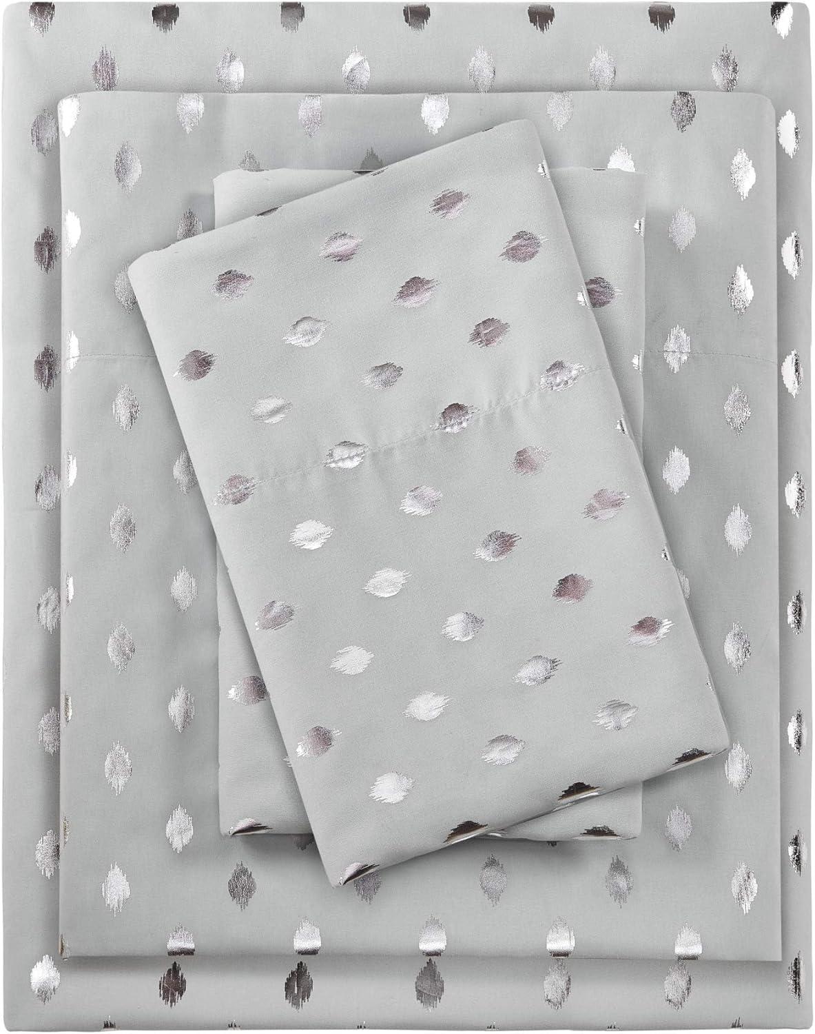 Metallic Dot Printed Sheet Set