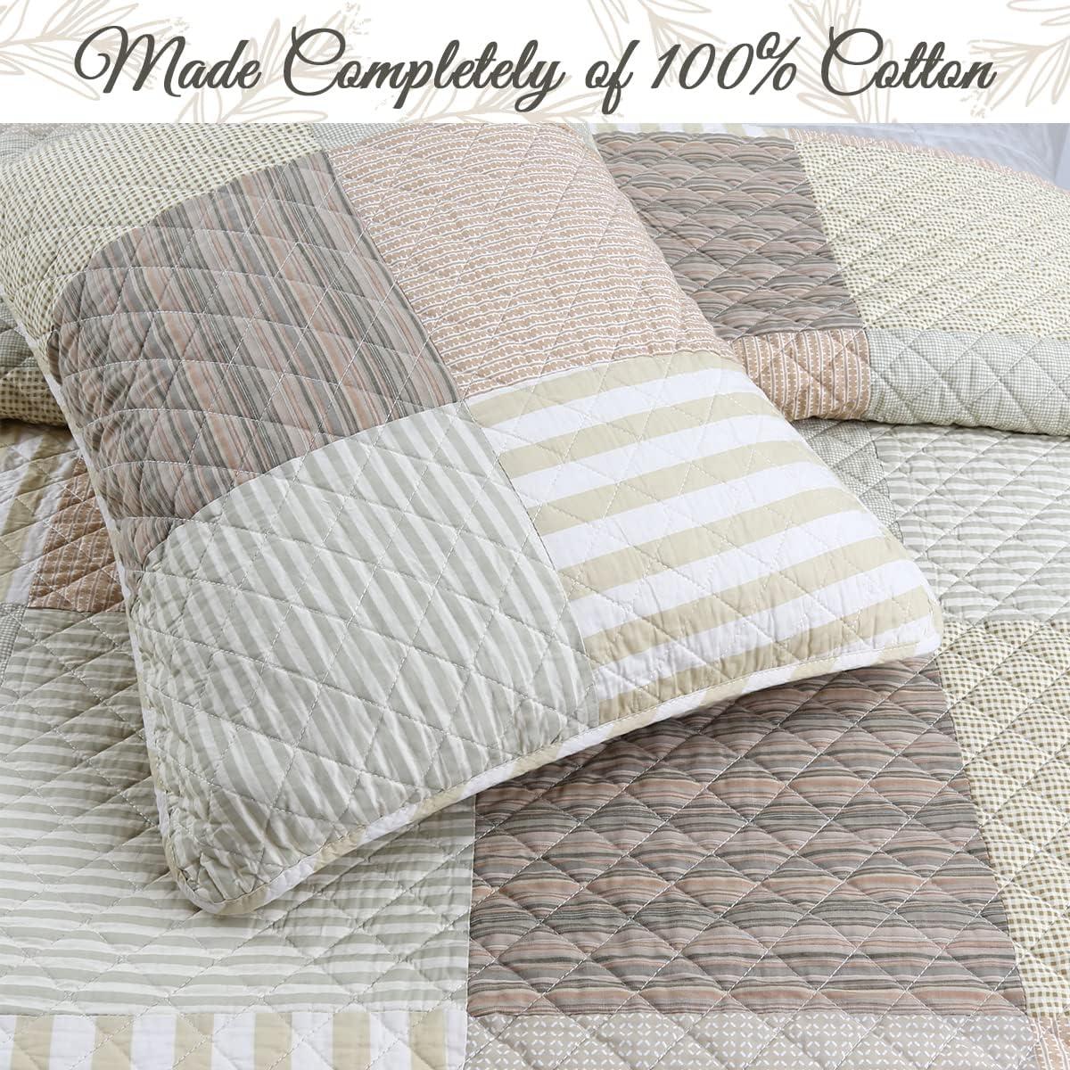 BB2022-078 Cotton Patchwork Quilt Set