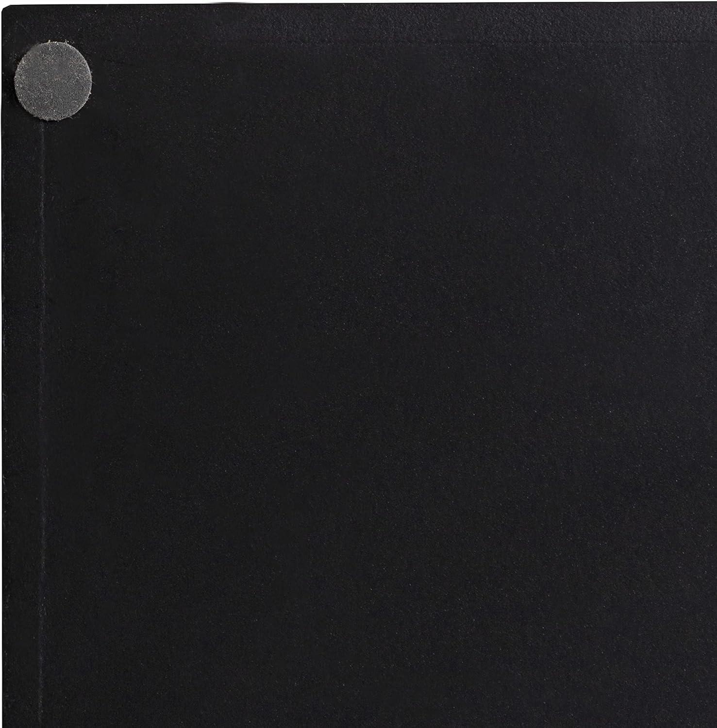 Kate and Laurel Lipton Tray, 16.5x12.25, Black and Gold