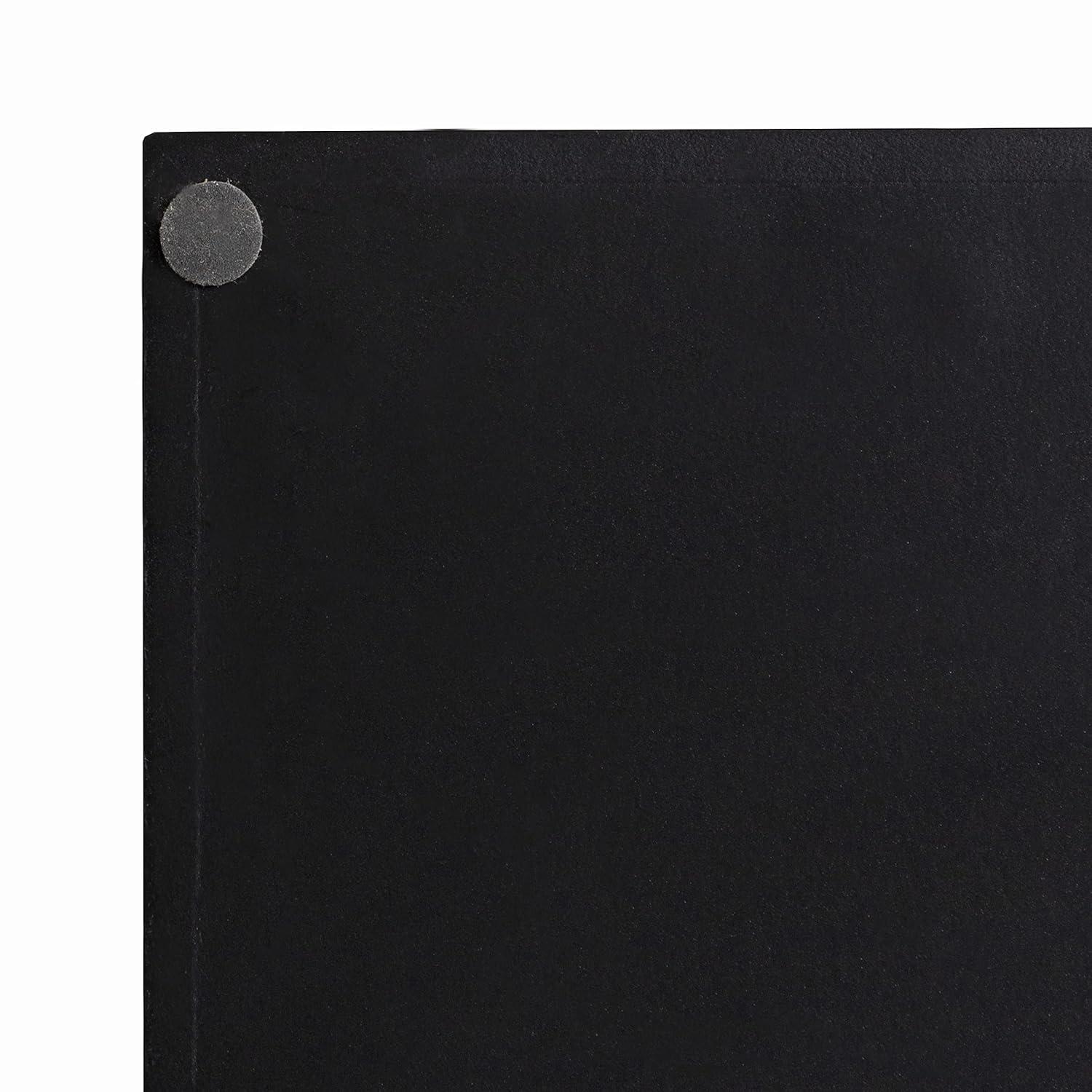Kate and Laurel Lipton Tray, 16.5x12.25, Black and Gold