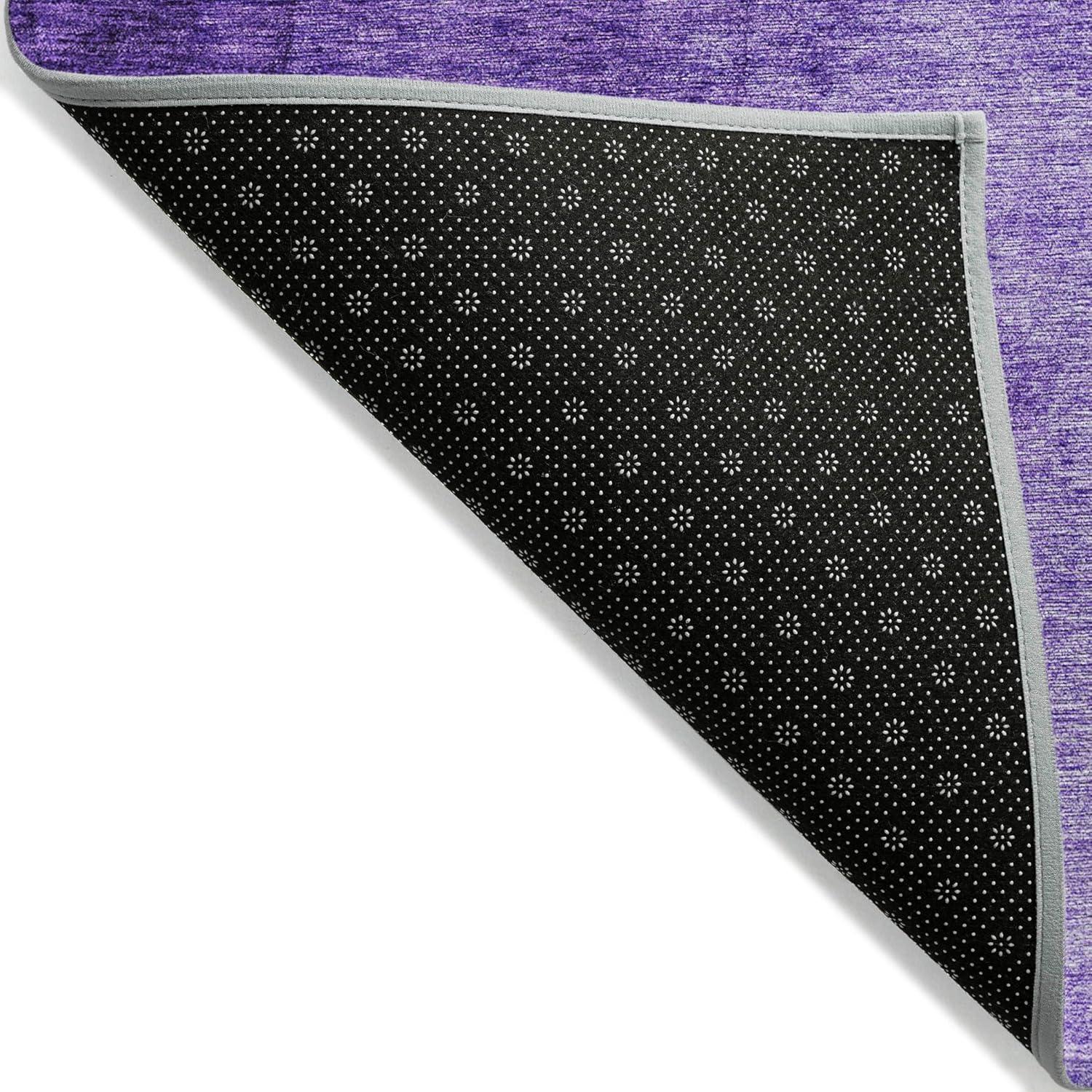 Addison Rugs Machine Washable Indoor/ Outdoor Chantille Contemporary Ombre Rug Purple - 8' x 10'