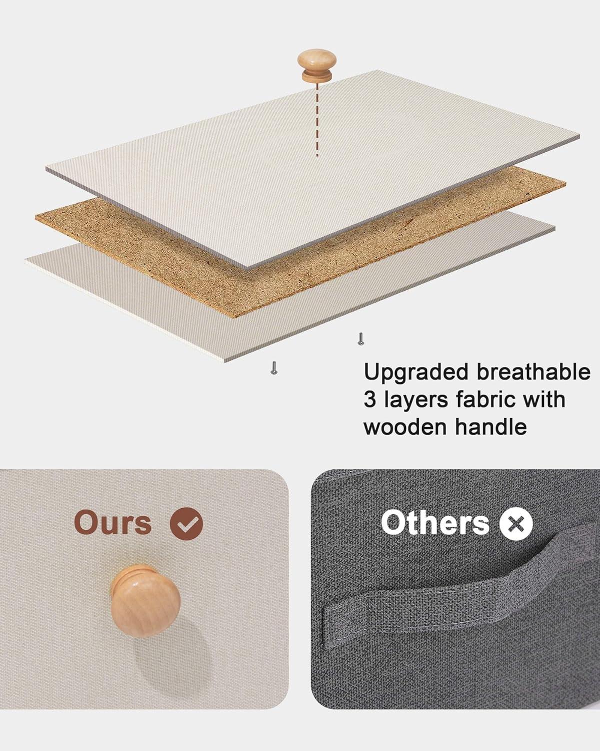 Crestlive Products 7 Drawers dresser for bedroom Chest Furniture Storage Tower Organizer Unit for Bedroom Beige