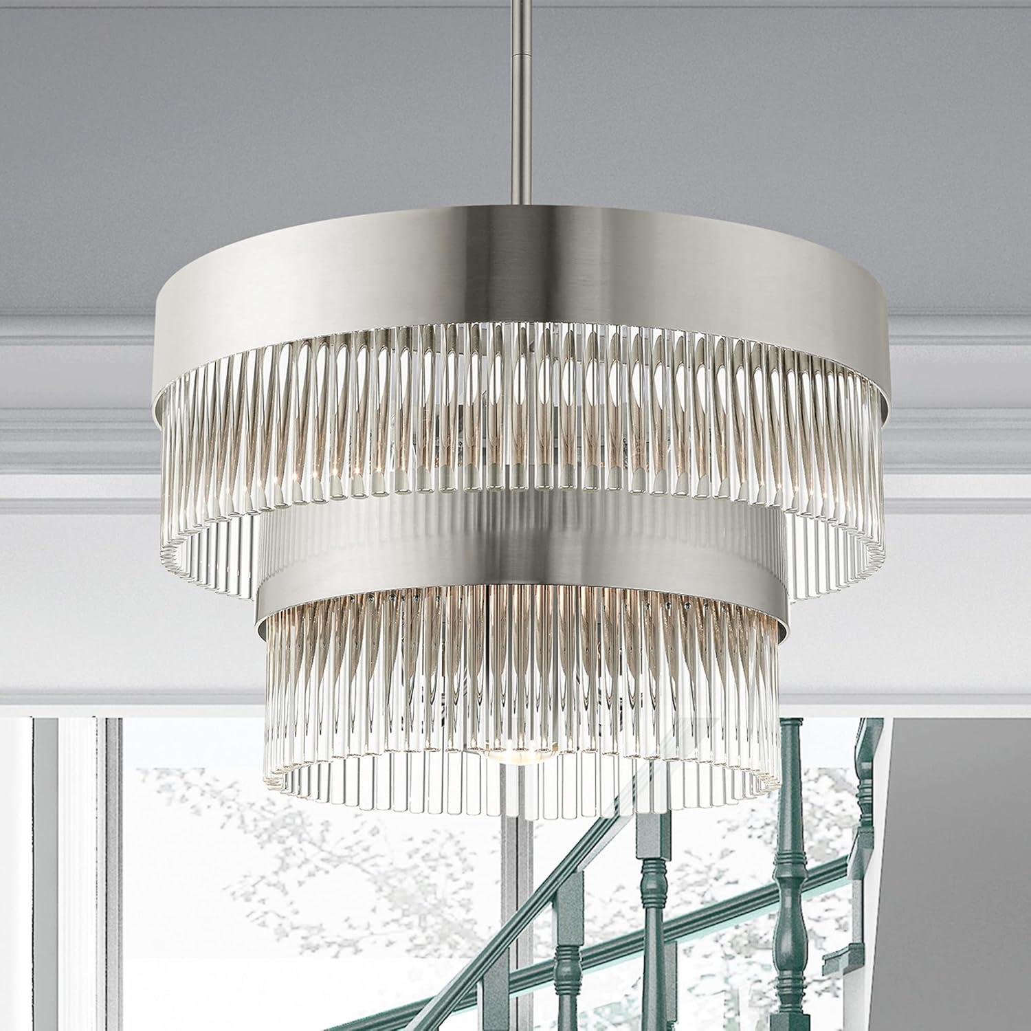 Livex Lighting Norwich 4 - Light Chandelier in  Soft Gold