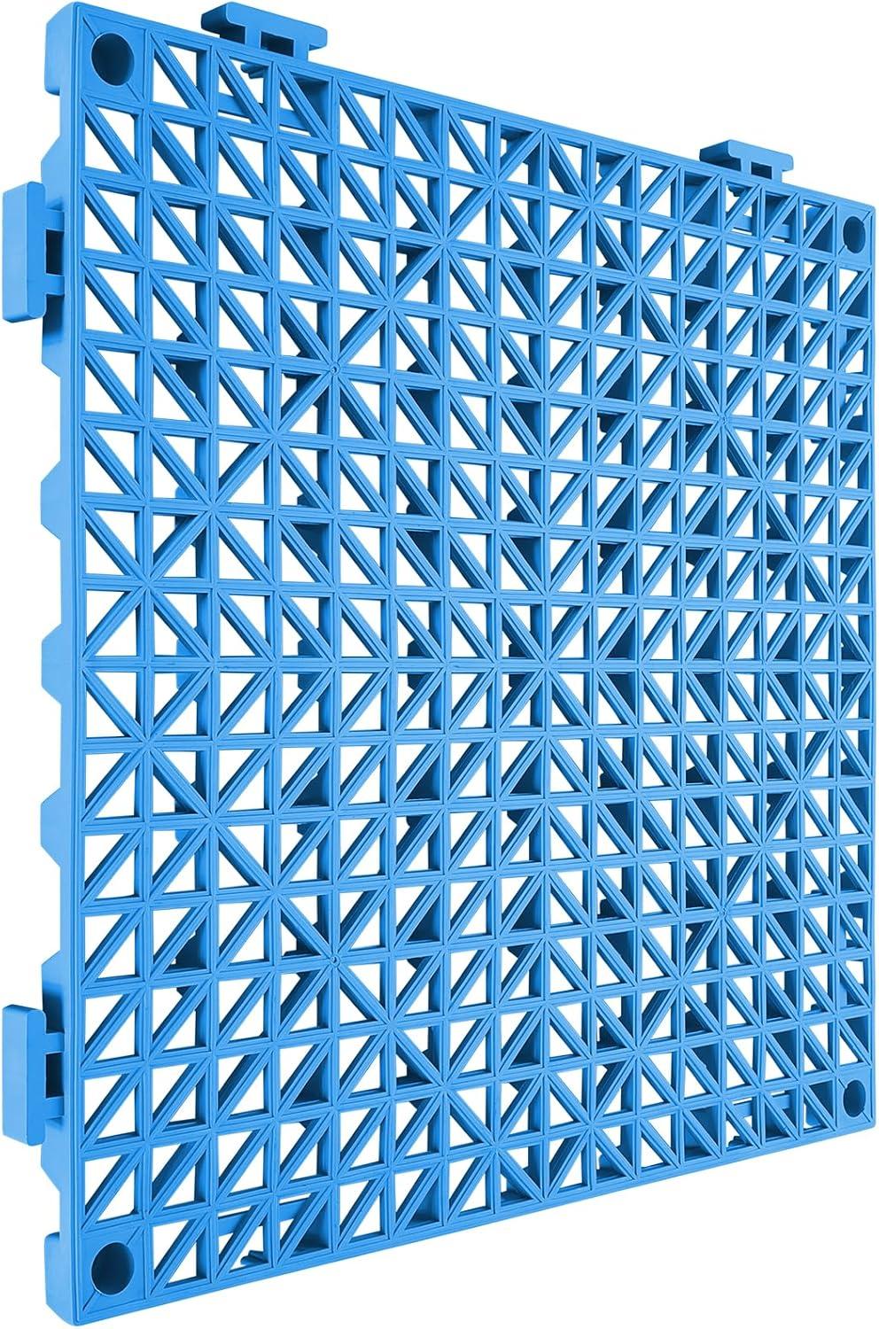VEVOR VEVOR 12" X 12" Drainage Mats In Different Colors VEVOR 12 W x 12 L Outdoor Deck Tiles (Set of 50)
