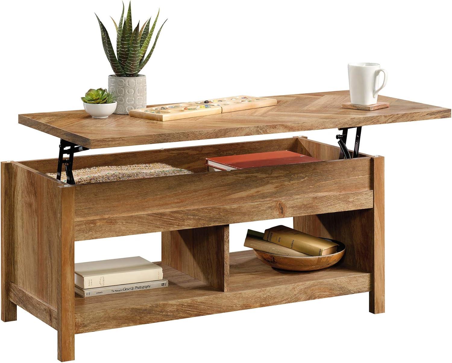 Sauder Cannery Bridge Coffee Table, Sindoori Mango Finish