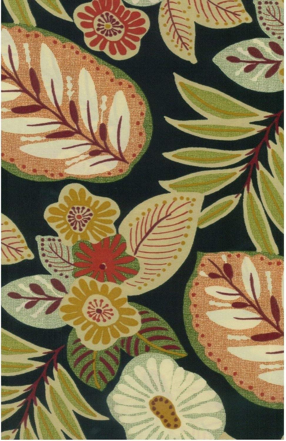 Alenia Pompeii Red and Multicolor Polyester Outdoor Chair Cushions, Set of 2
