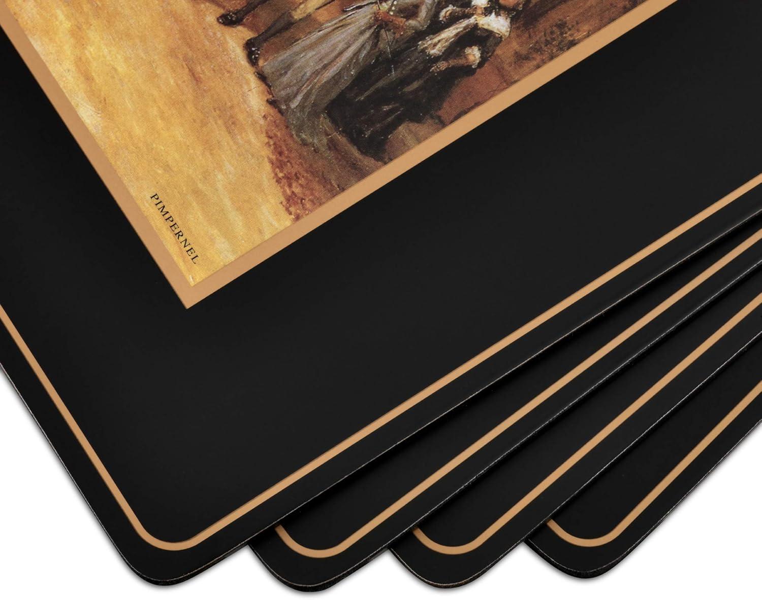 Pimpernel Tally Ho Placemats Set of 4 - 15.7 x 11.7 Inch