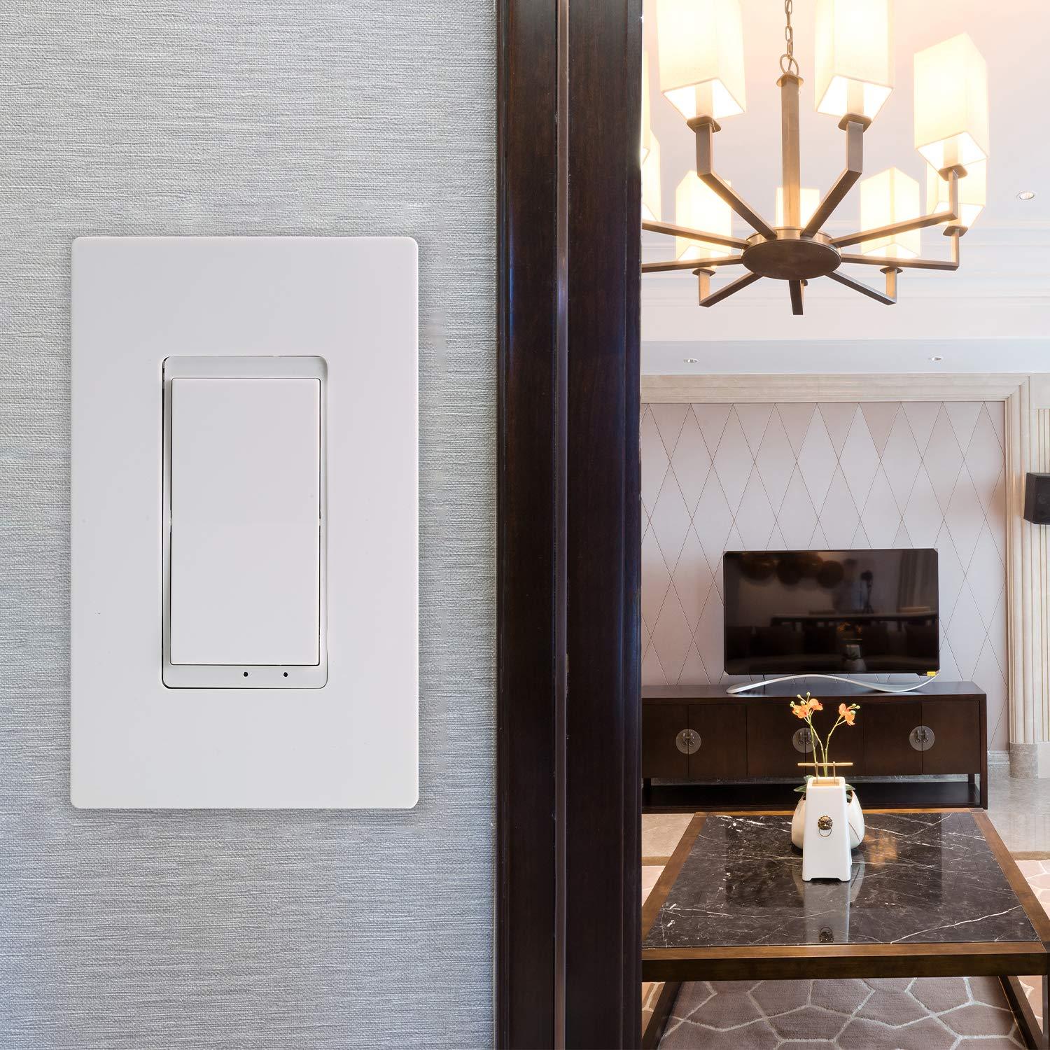 NSI Industries WFIH1 120V Wi-Fi Smart Indoor In-Wall Switch