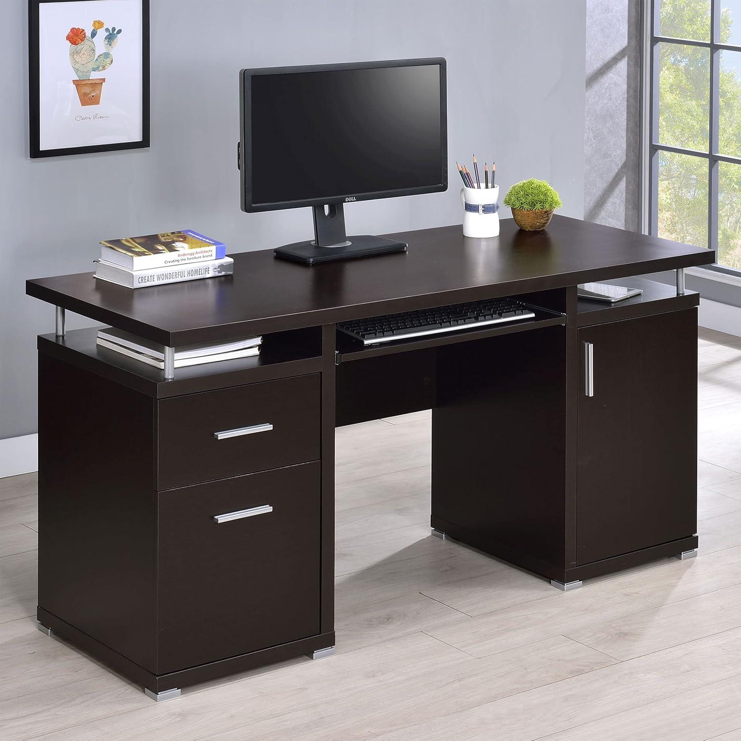 Tracy 2 Drawer Office Desk - Coaster