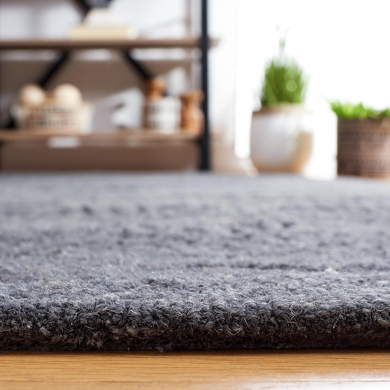 Textural TXT101 Hand Tufted Area Rug - Charcoal - 5'x8' - Safavieh.