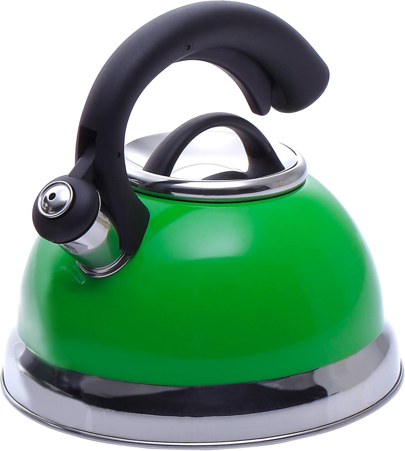 Creative Home Creative Home 2.6 Quarts Stainless Steel Whistling Stovetop Tea Kettle