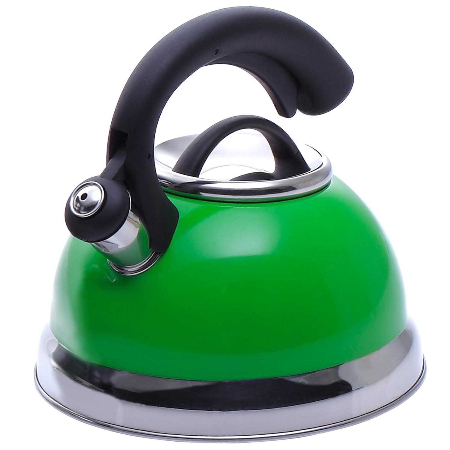 Creative Home Creative Home 2.6 Quarts Stainless Steel Whistling Stovetop Tea Kettle