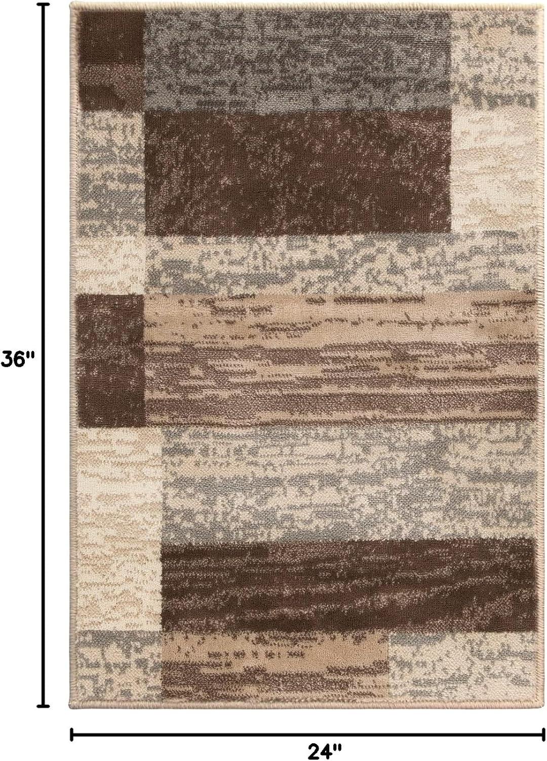 Superior Rockwood Geometric Indoor Area Rug, 8' x 8' Square, Slate