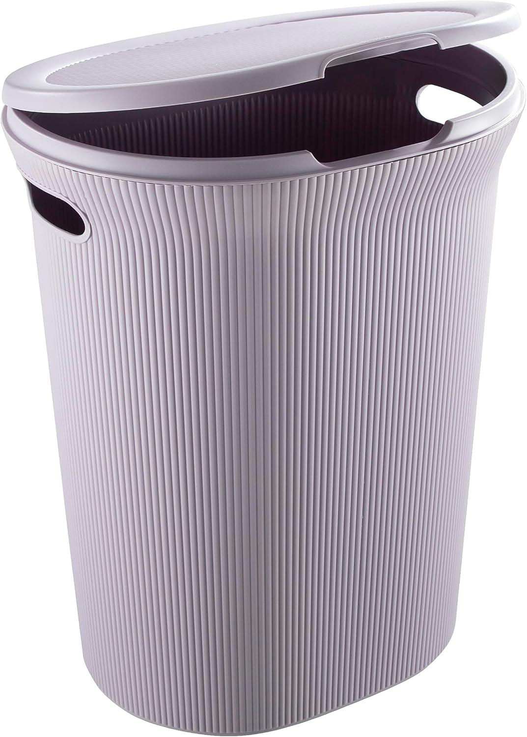 Superio Ribbed Laundry Hamper and Laundry Basket