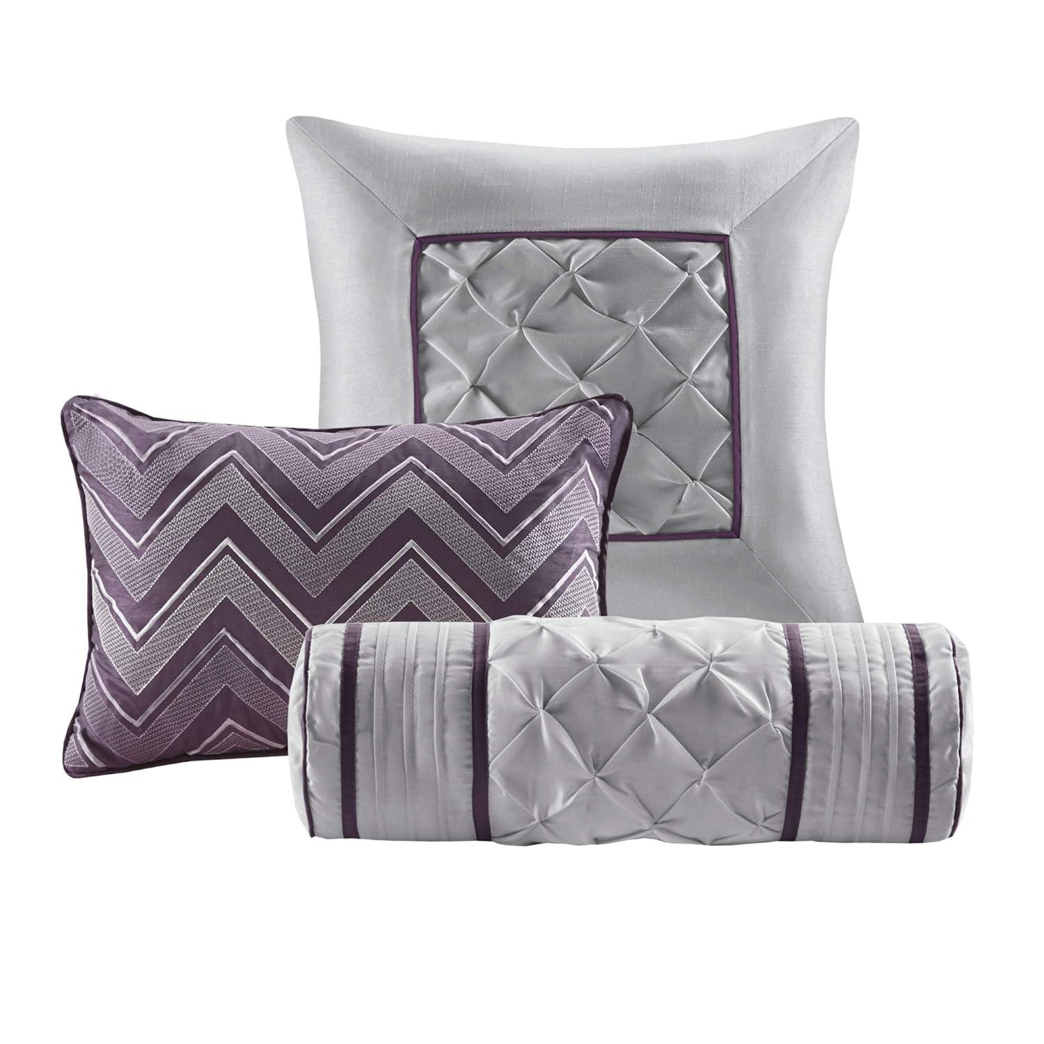 Madison Park Laurel 7 Piece Tufted Comforter Set